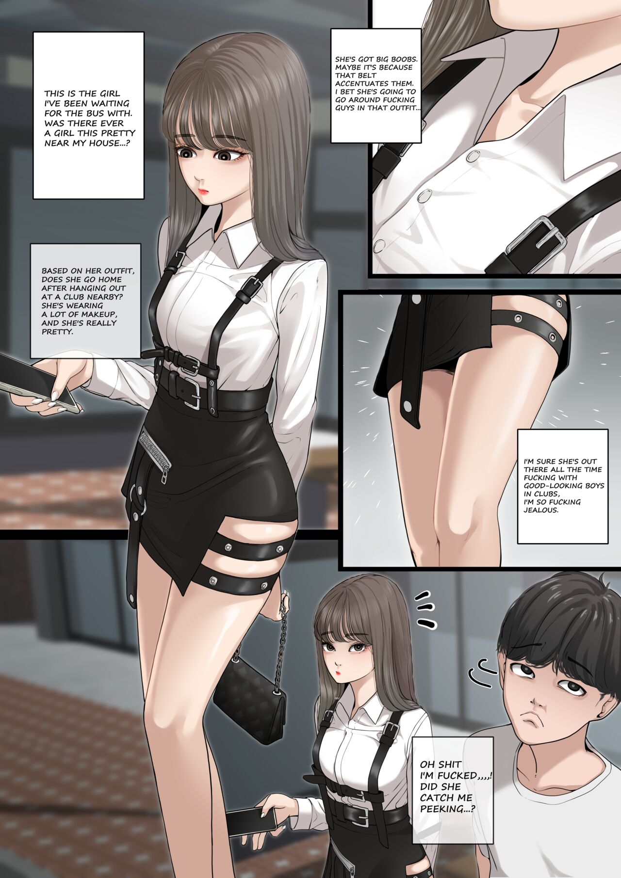 [OnThe]K GIRL Series Season 2 - Club Girl on the Bus Page 7