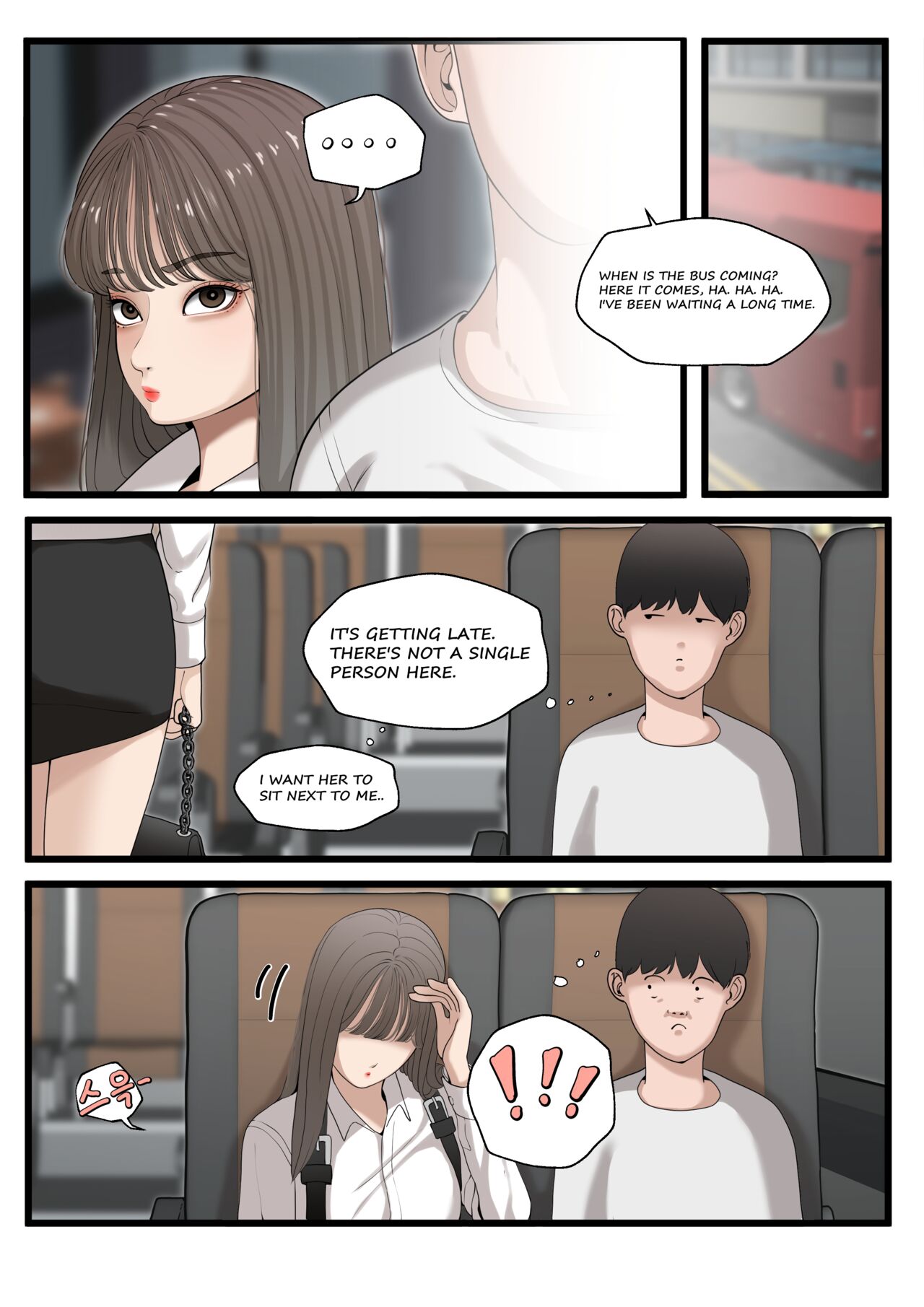 [OnThe]K GIRL Series Season 2 - Club Girl on the Bus Page 8