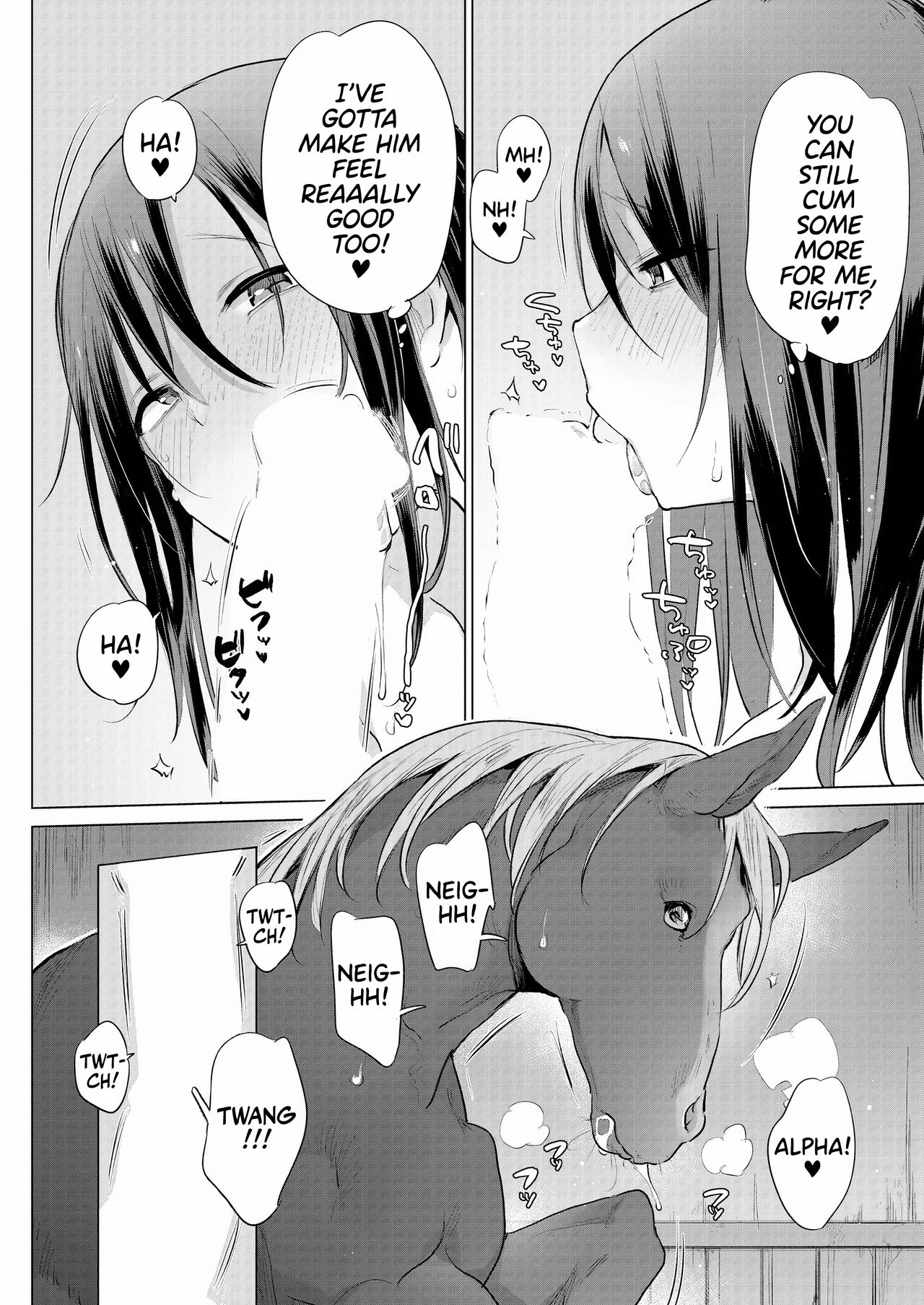[Haison]Ouma no Oyome-san Ninkatsuchuu | Mister & Missus Horse Pregnancy Episode(COMIC Mugen Tensei 2024-08) [English] [Team Rabu2] [Digital] Page 10