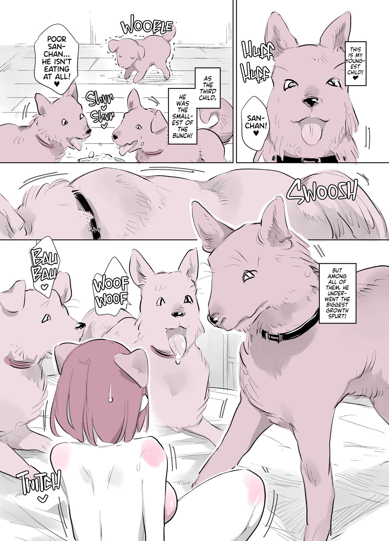 [ANIMAL SERVICE (Haison)]Inukan Nikki 7 | DogFucking Diary 7![English] [Team Rabu2] [Digital] Page 12