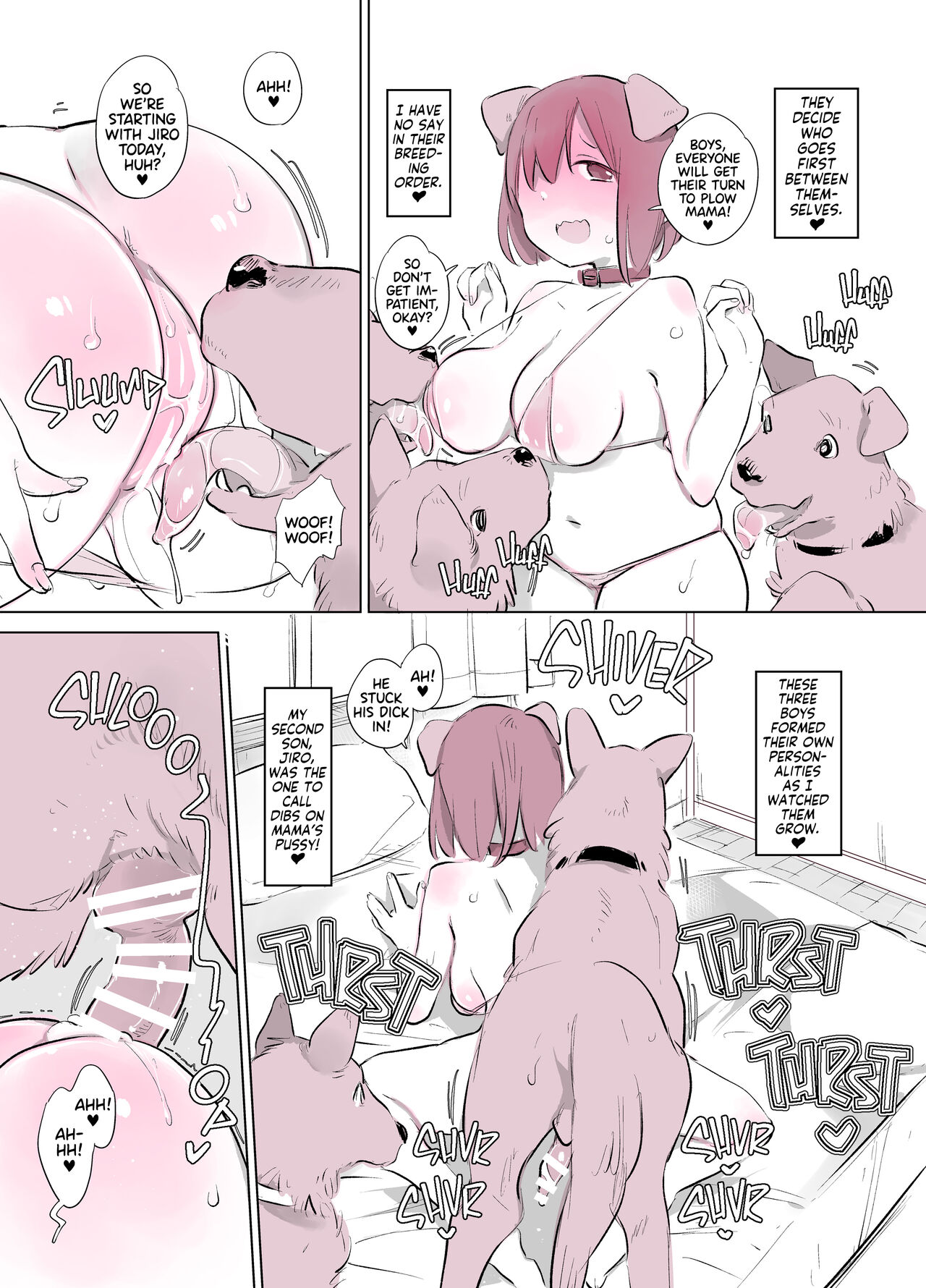 [ANIMAL SERVICE (Haison)]Inukan Nikki 7 | DogFucking Diary 7![English] [Team Rabu2] [Digital] Page 3