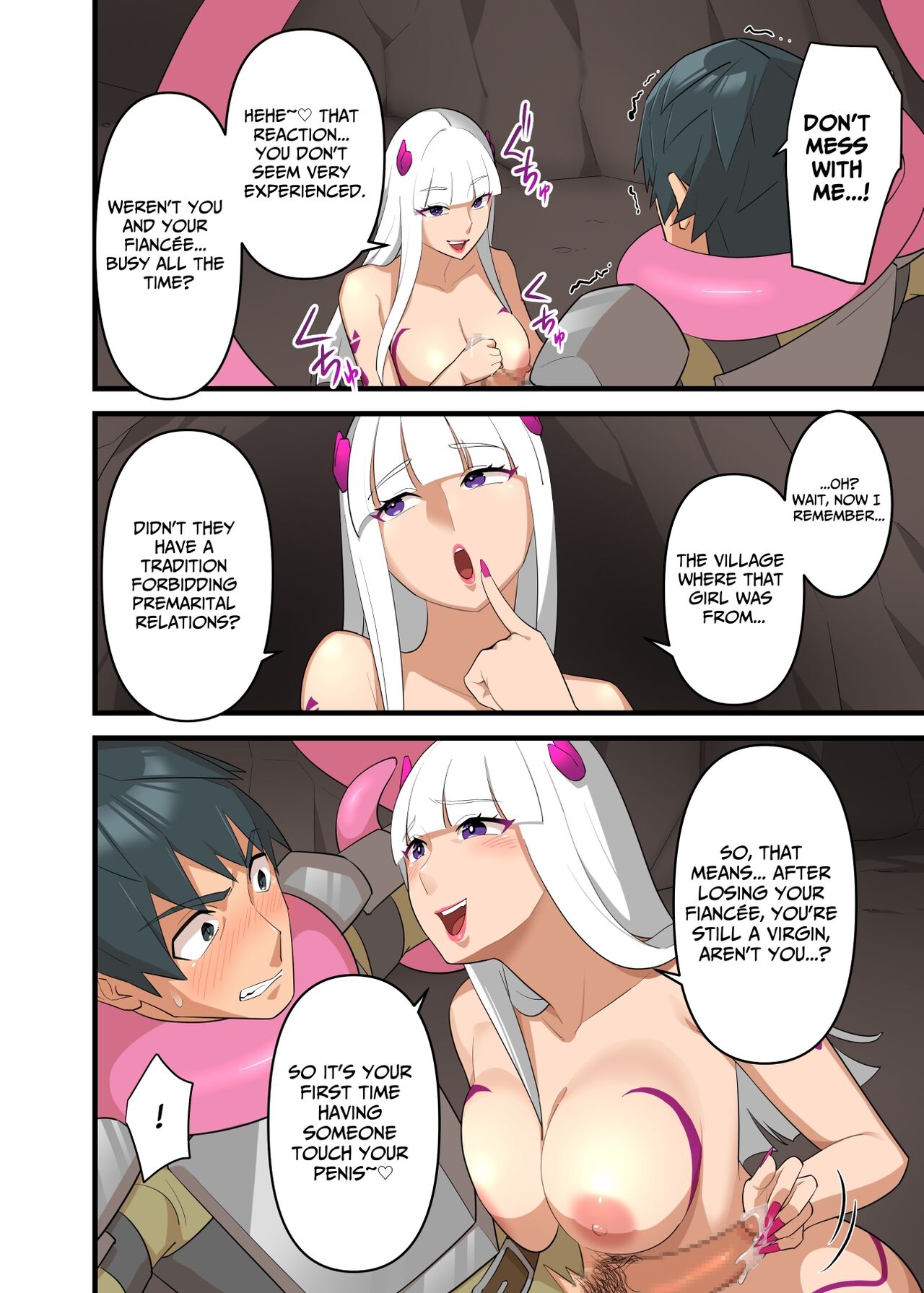 [Uzu Kikaku (Mon!)]Tsuyotsuyo Inma ni Haiboku Shita Senshi ga  Shasei Kinshi Sarenagara Shigokare   Tsuzukeru Hanashi  | A Warrior Defeated By A Powerful Succubus Is Forbidden From Cumming And Edged Relentlessly[Engish] [Translatoranon] Page 24