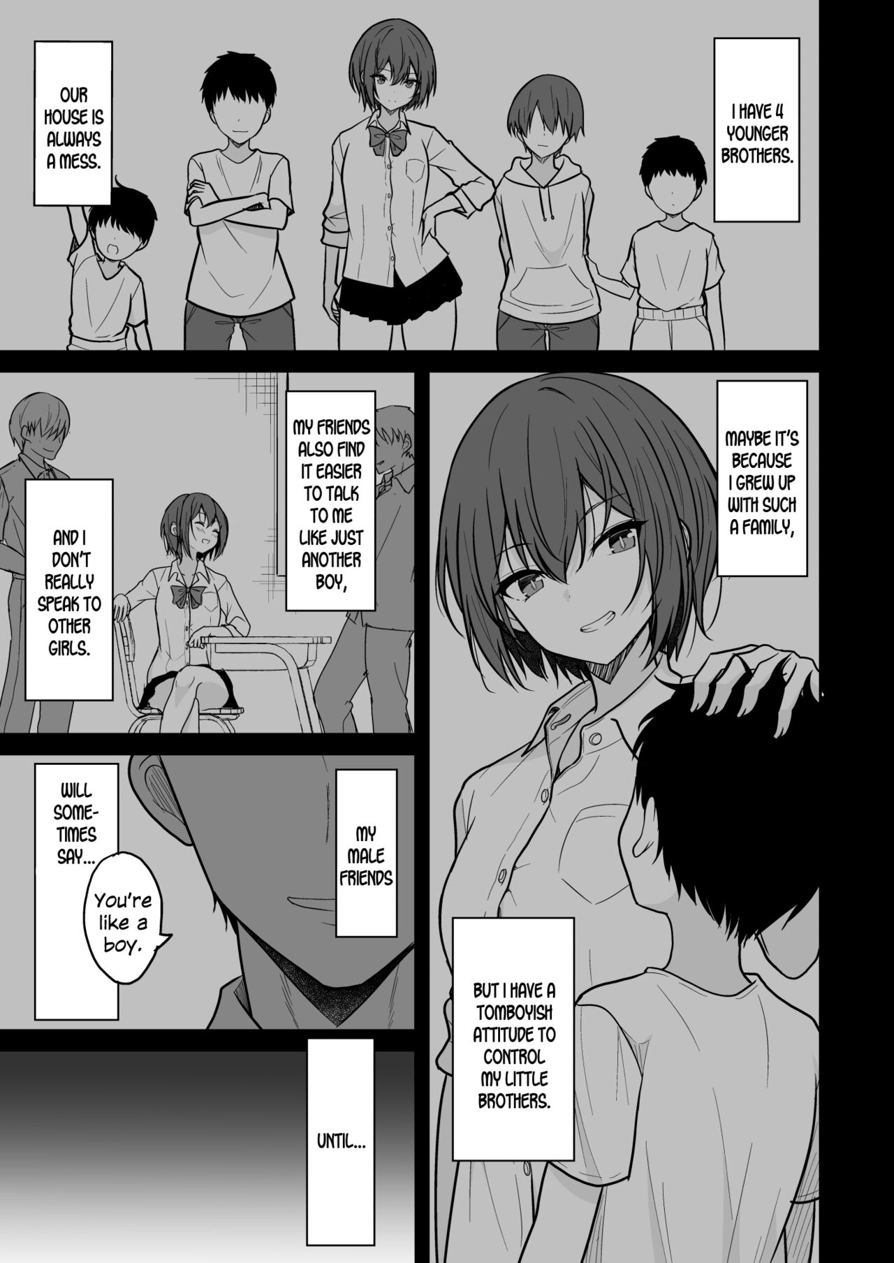 [Nekonokone (Takeyuu)]Boyish na Kanojo o Ecchi na Mesu ni Suru made[English] [SDTLs] [Digital] Page 4