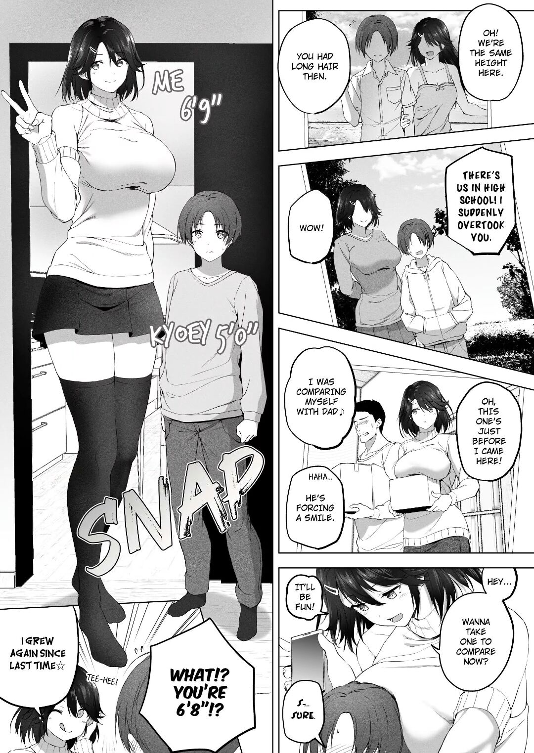 [Honey lounge (Hachimitsu)]Motto! Choushin Itoko to Ecchii Koto Shiyo | More Cuddling With My Super Tall Cousin![Official English Translation] Page 21