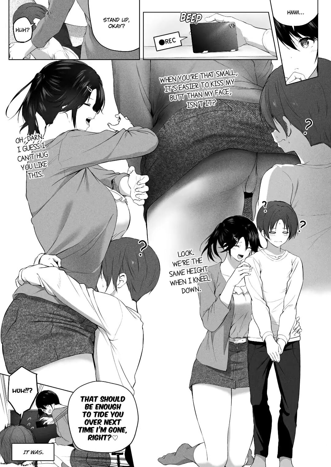 [Honey lounge (Hachimitsu)]Motto! Choushin Itoko to Ecchii Koto Shiyo | More Cuddling With My Super Tall Cousin![Official English Translation] Page 23