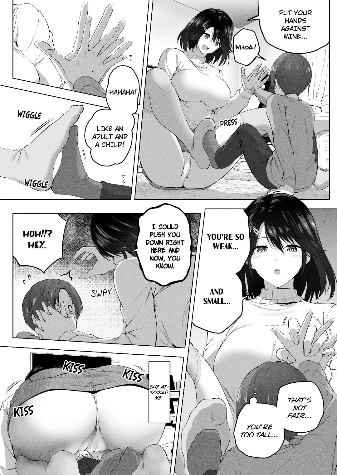 [Honey lounge (Hachimitsu)]Motto! Choushin Itoko to Ecchii Koto Shiyo | More Cuddling With My Super Tall Cousin![Official English Translation] Page 36