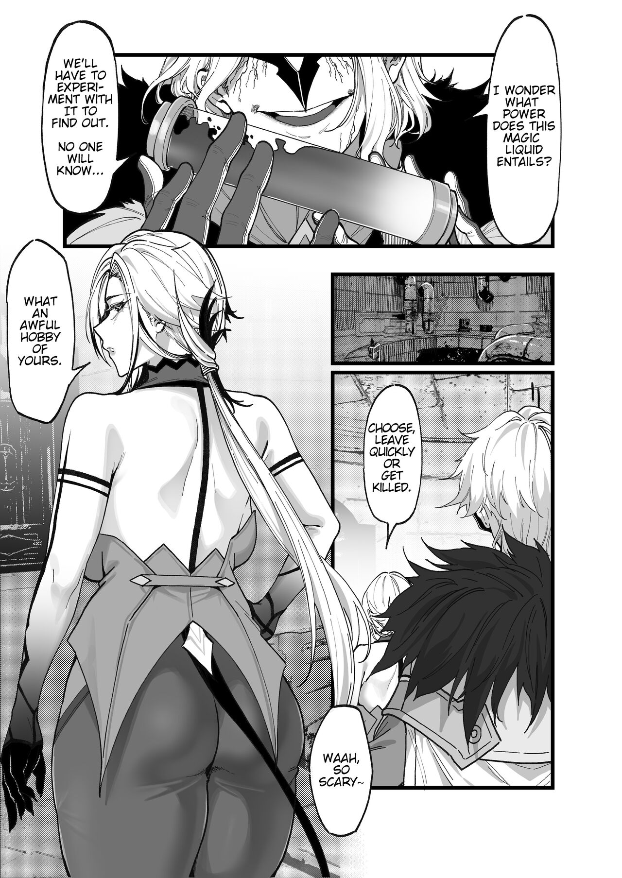 [KeinV]Kamen Budoukai - Hakase no Kenkyuu 1-2 | Masked Society - Dottore's Research 1-2(Genshin Impact) [Decensored] [English] [Cunny&Cumming Scans] Page 17
