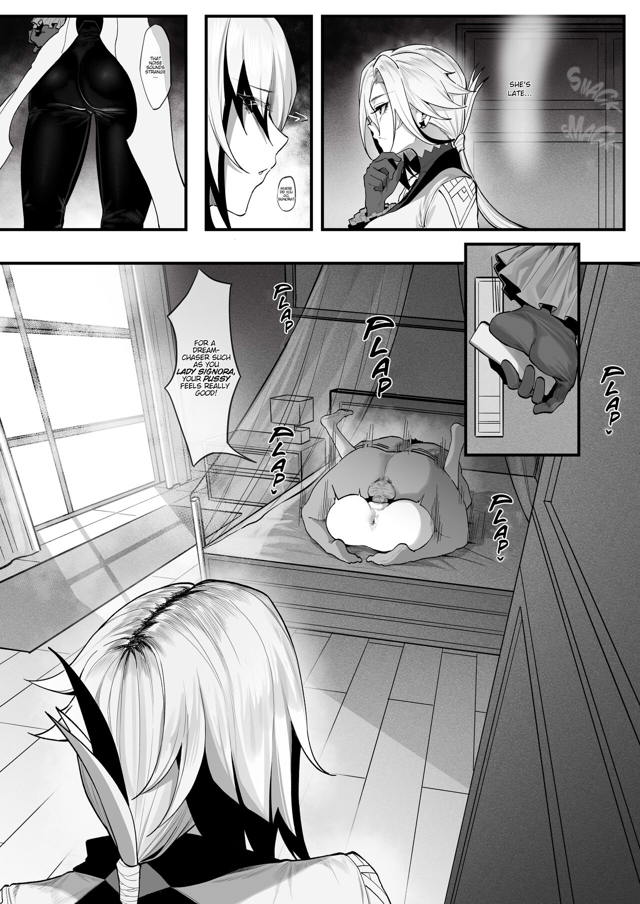 [KeinV]Kamen Budoukai - Hakase no Kenkyuu 1-2 | Masked Society - Dottore's Research 1-2(Genshin Impact) [Decensored] [English] [Cunny&Cumming Scans] Page 2