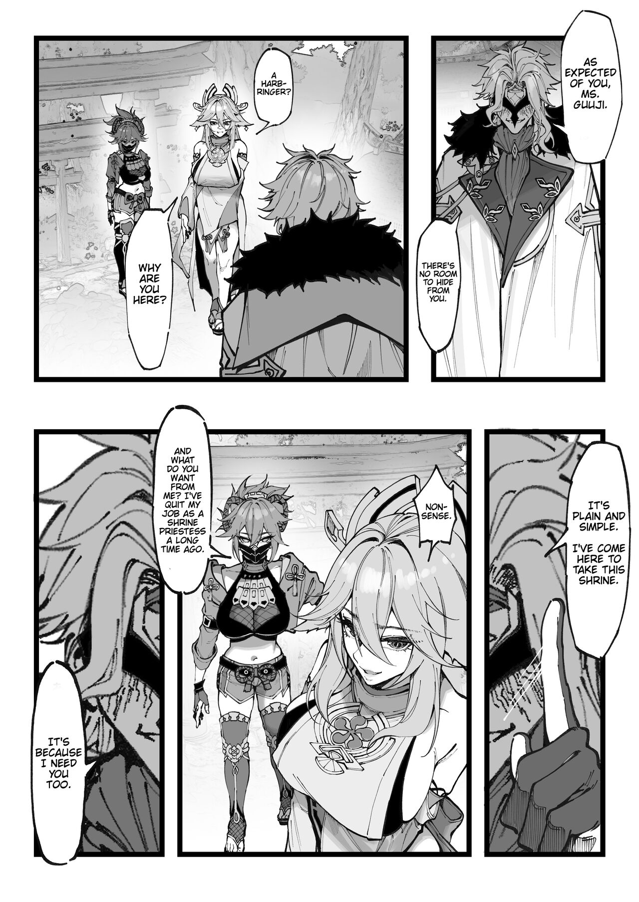 [KeinV]Kamen Budoukai - Hakase no Kenkyuu 1-2 | Masked Society - Dottore's Research 1-2(Genshin Impact) [Decensored] [English] [Cunny&Cumming Scans] Page 45