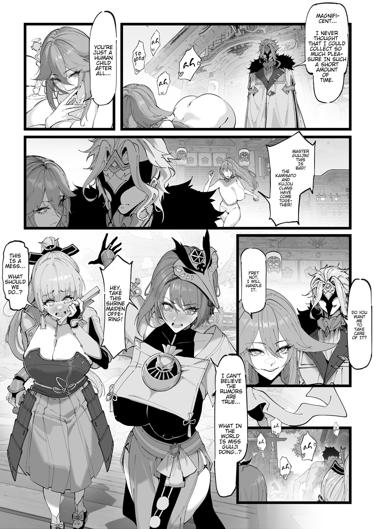 [KeinV]Kamen Budoukai - Hakase no Kenkyuu 1-2 | Masked Society - Dottore's Research 1-2(Genshin Impact) [Decensored] [English] [Cunny&Cumming Scans] Page 62