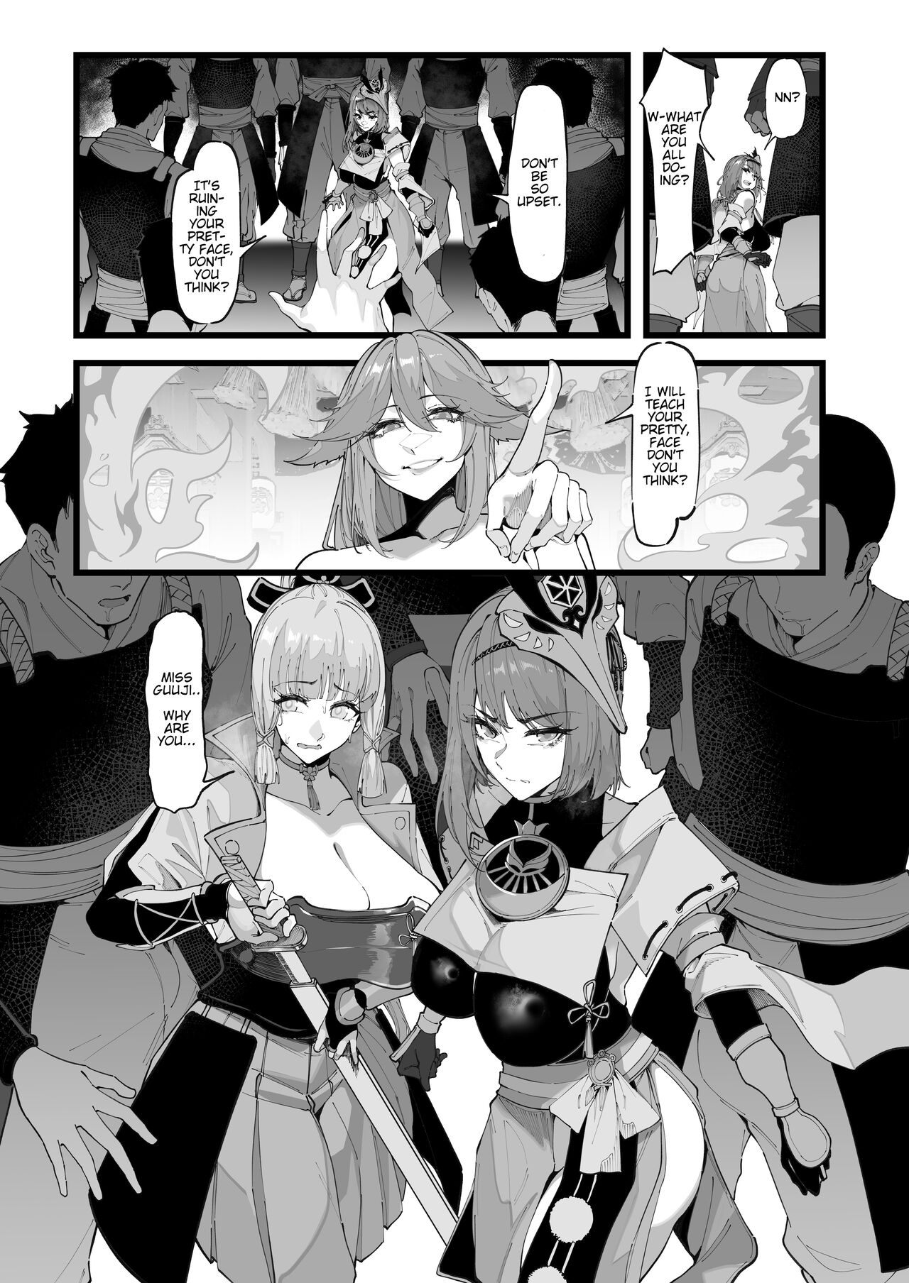 [KeinV]Kamen Budoukai - Hakase no Kenkyuu 1-2 | Masked Society - Dottore's Research 1-2(Genshin Impact) [Decensored] [English] [Cunny&Cumming Scans] Page 63