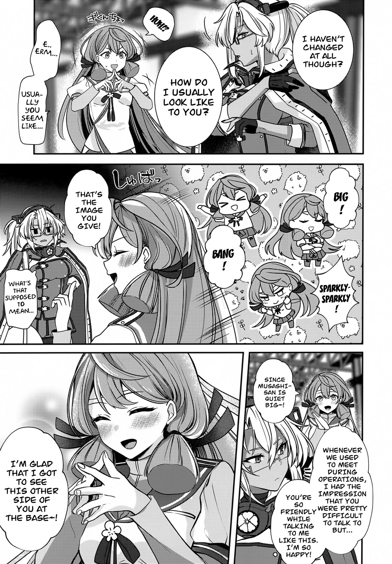 (C102) [Marosaan (Yunamaro)]Musashi-san no Yoru Jijou Hitoribocchi no Yoru Hen | Musashi's Nightly Affairs -The Night Alone-(Kantai Collection -KanColle-) [English] [CarlJPTL] Page 12