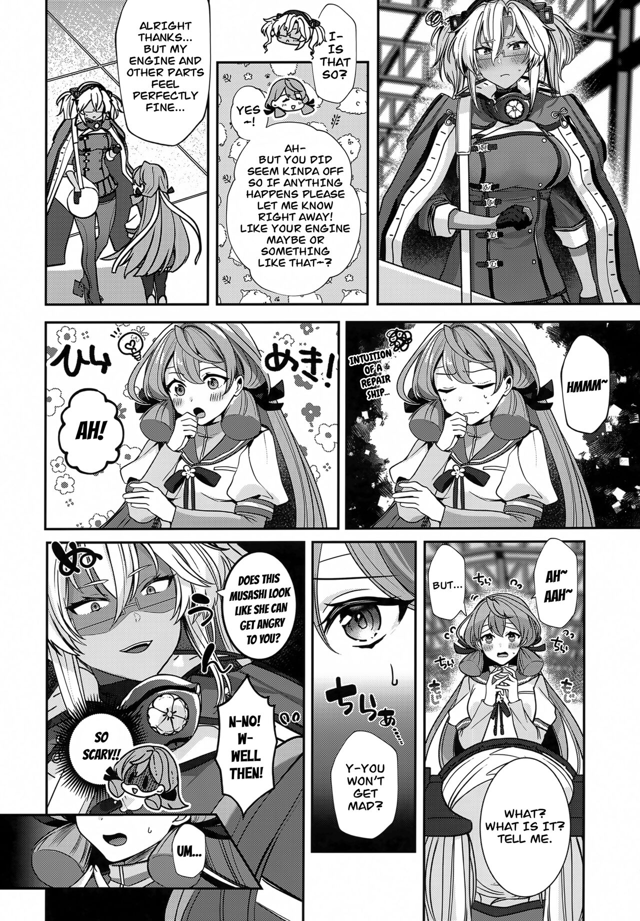 (C102) [Marosaan (Yunamaro)]Musashi-san no Yoru Jijou Hitoribocchi no Yoru Hen | Musashi's Nightly Affairs -The Night Alone-(Kantai Collection -KanColle-) [English] [CarlJPTL] Page 13