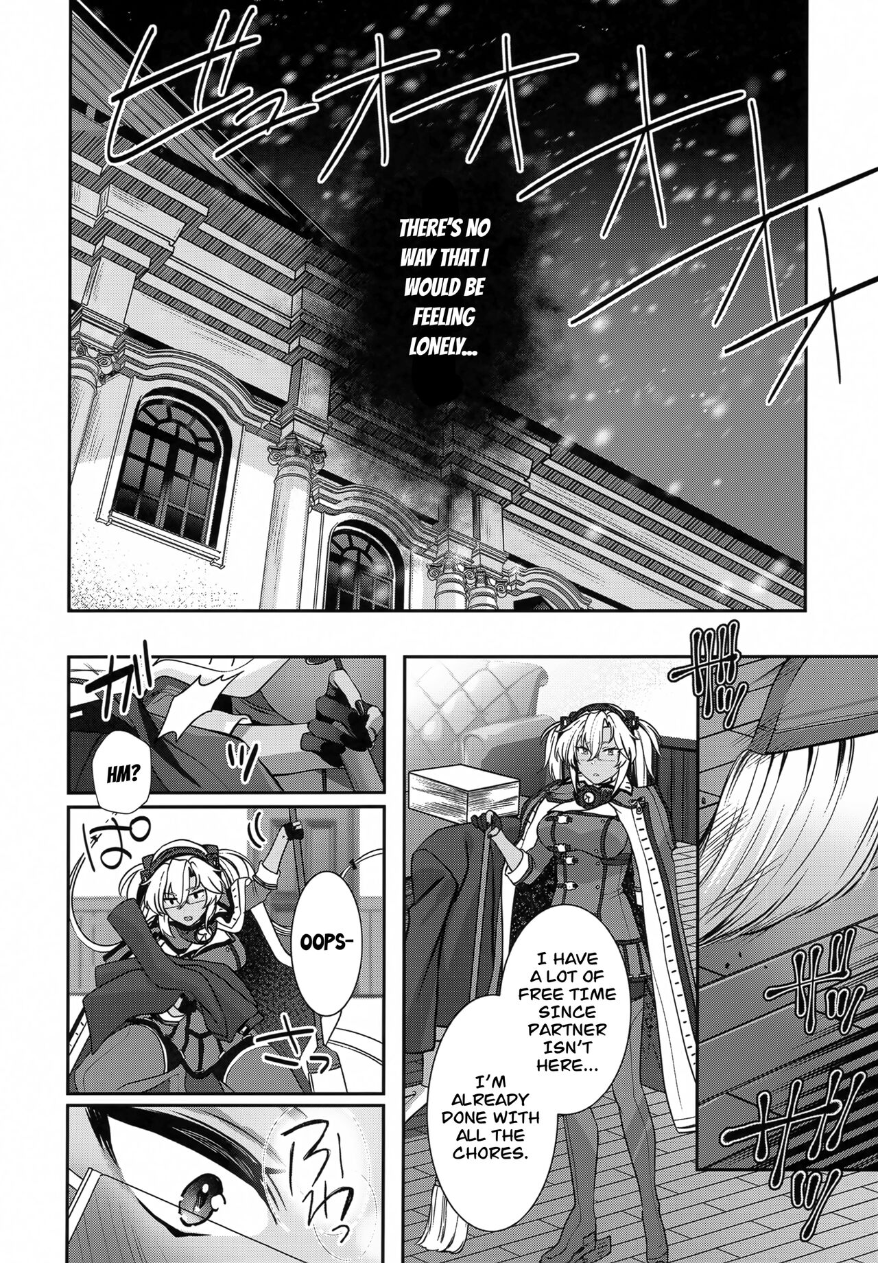 (C102) [Marosaan (Yunamaro)]Musashi-san no Yoru Jijou Hitoribocchi no Yoru Hen | Musashi's Nightly Affairs -The Night Alone-(Kantai Collection -KanColle-) [English] [CarlJPTL] Page 15