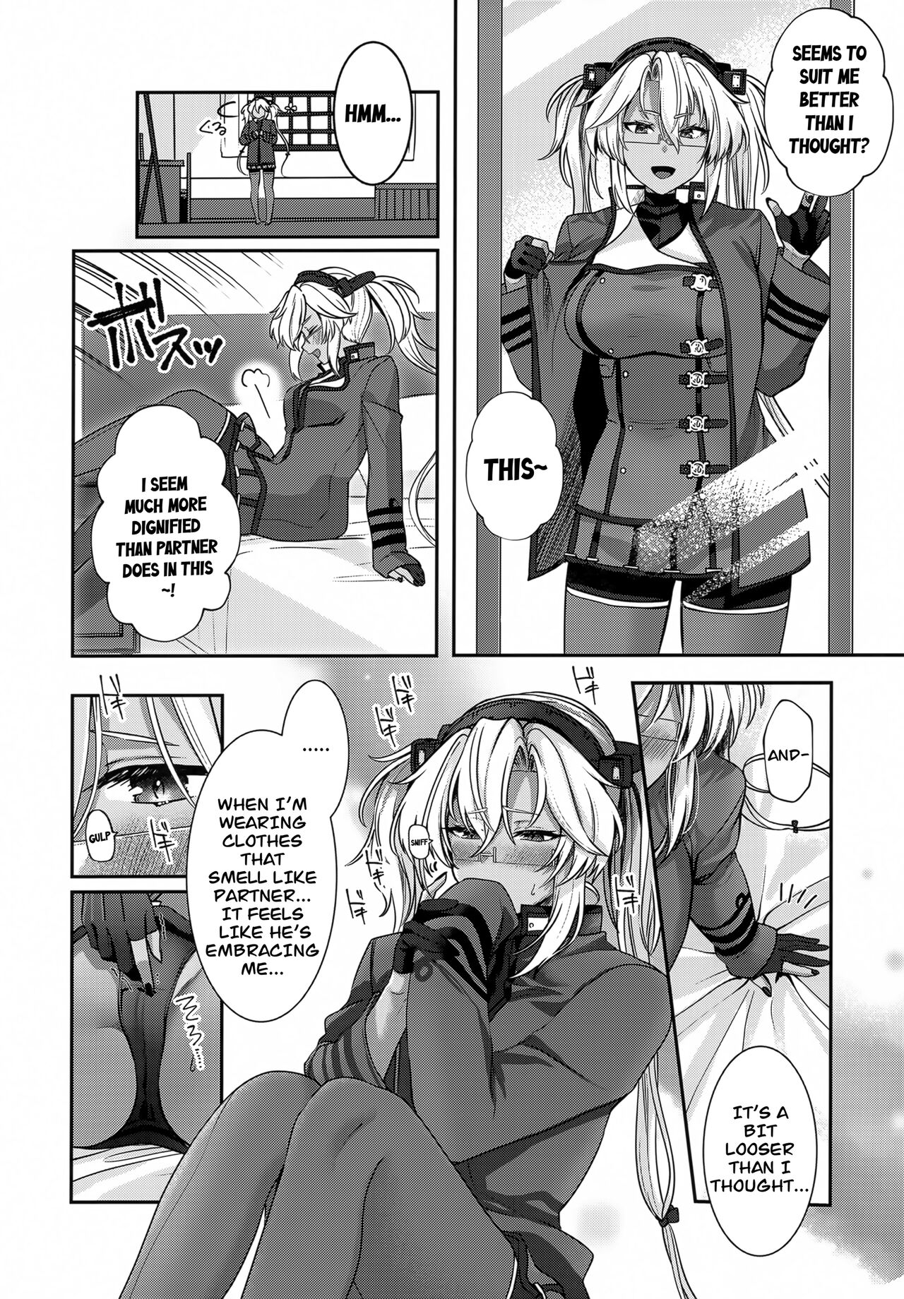 (C102) [Marosaan (Yunamaro)]Musashi-san no Yoru Jijou Hitoribocchi no Yoru Hen | Musashi's Nightly Affairs -The Night Alone-(Kantai Collection -KanColle-) [English] [CarlJPTL] Page 17