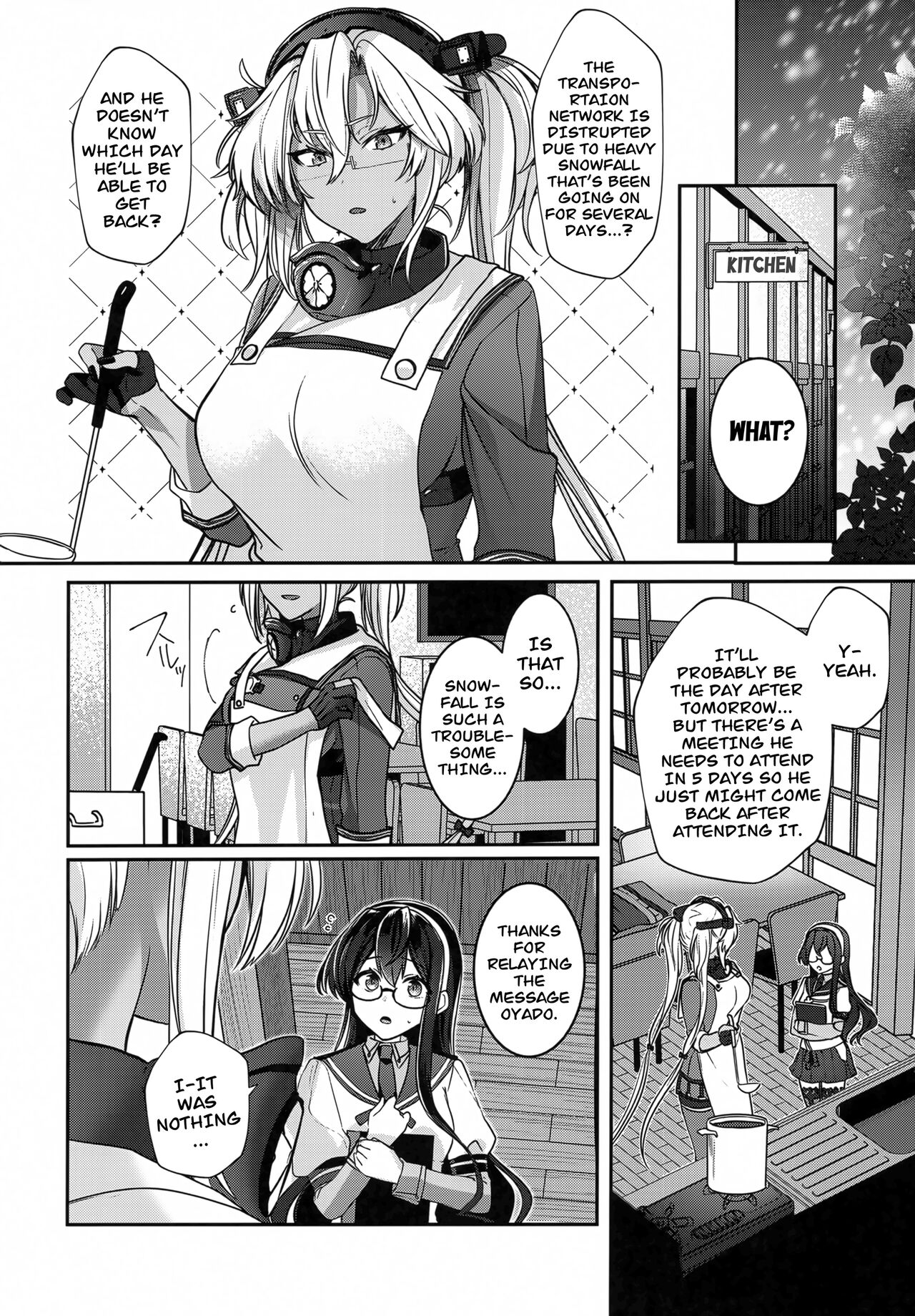 (C102) [Marosaan (Yunamaro)]Musashi-san no Yoru Jijou Hitoribocchi no Yoru Hen | Musashi's Nightly Affairs -The Night Alone-(Kantai Collection -KanColle-) [English] [CarlJPTL] Page 19