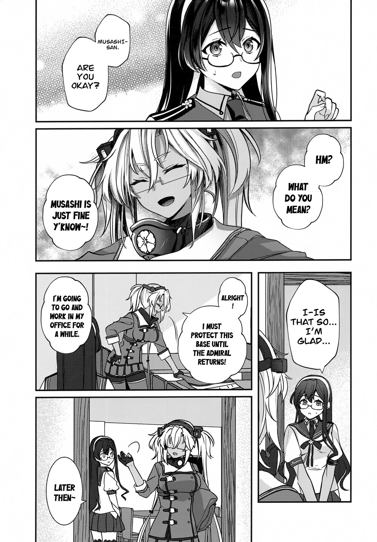 (C102) [Marosaan (Yunamaro)]Musashi-san no Yoru Jijou Hitoribocchi no Yoru Hen | Musashi's Nightly Affairs -The Night Alone-(Kantai Collection -KanColle-) [English] [CarlJPTL] Page 20