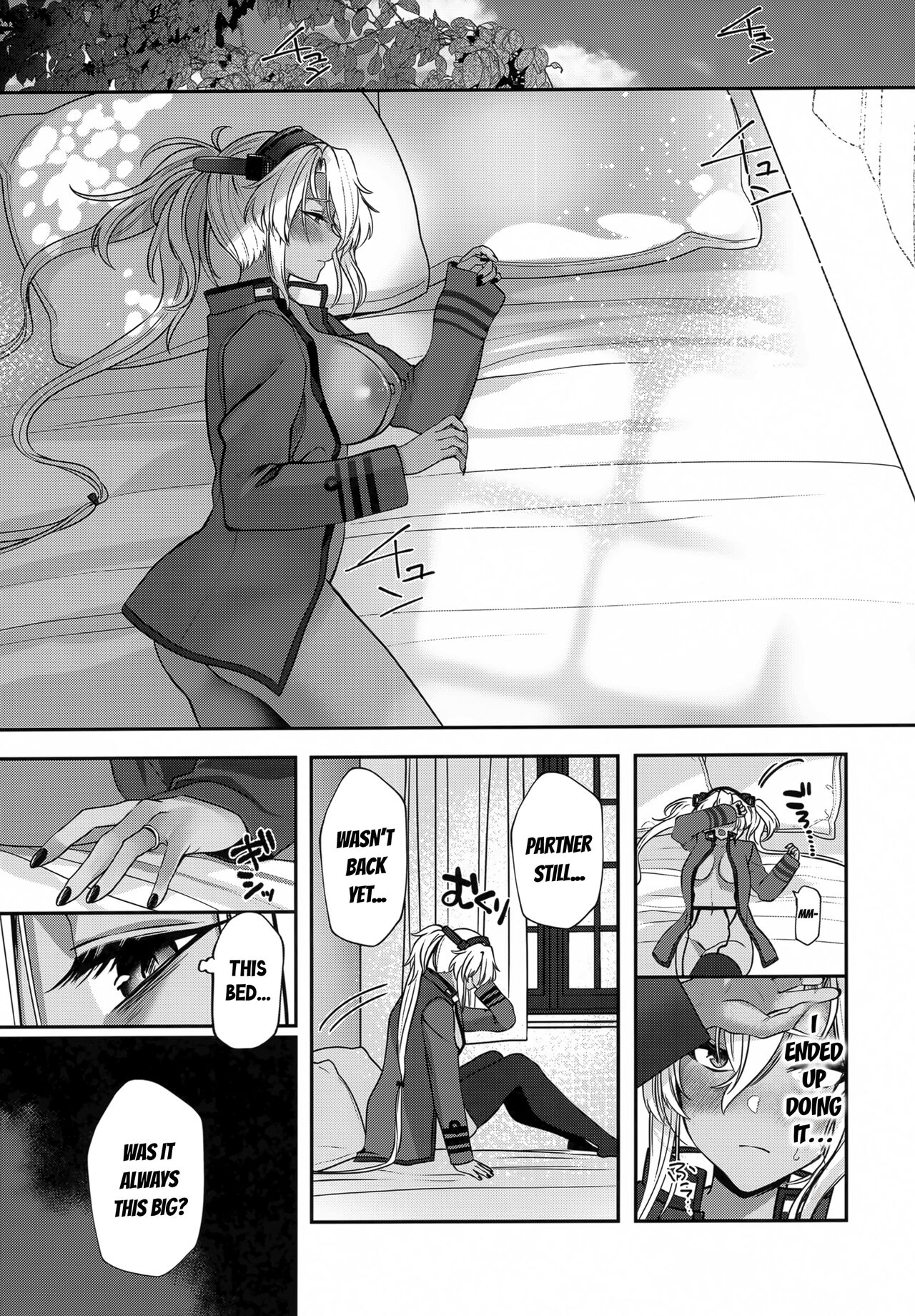 (C102) [Marosaan (Yunamaro)]Musashi-san no Yoru Jijou Hitoribocchi no Yoru Hen | Musashi's Nightly Affairs -The Night Alone-(Kantai Collection -KanColle-) [English] [CarlJPTL] Page 24