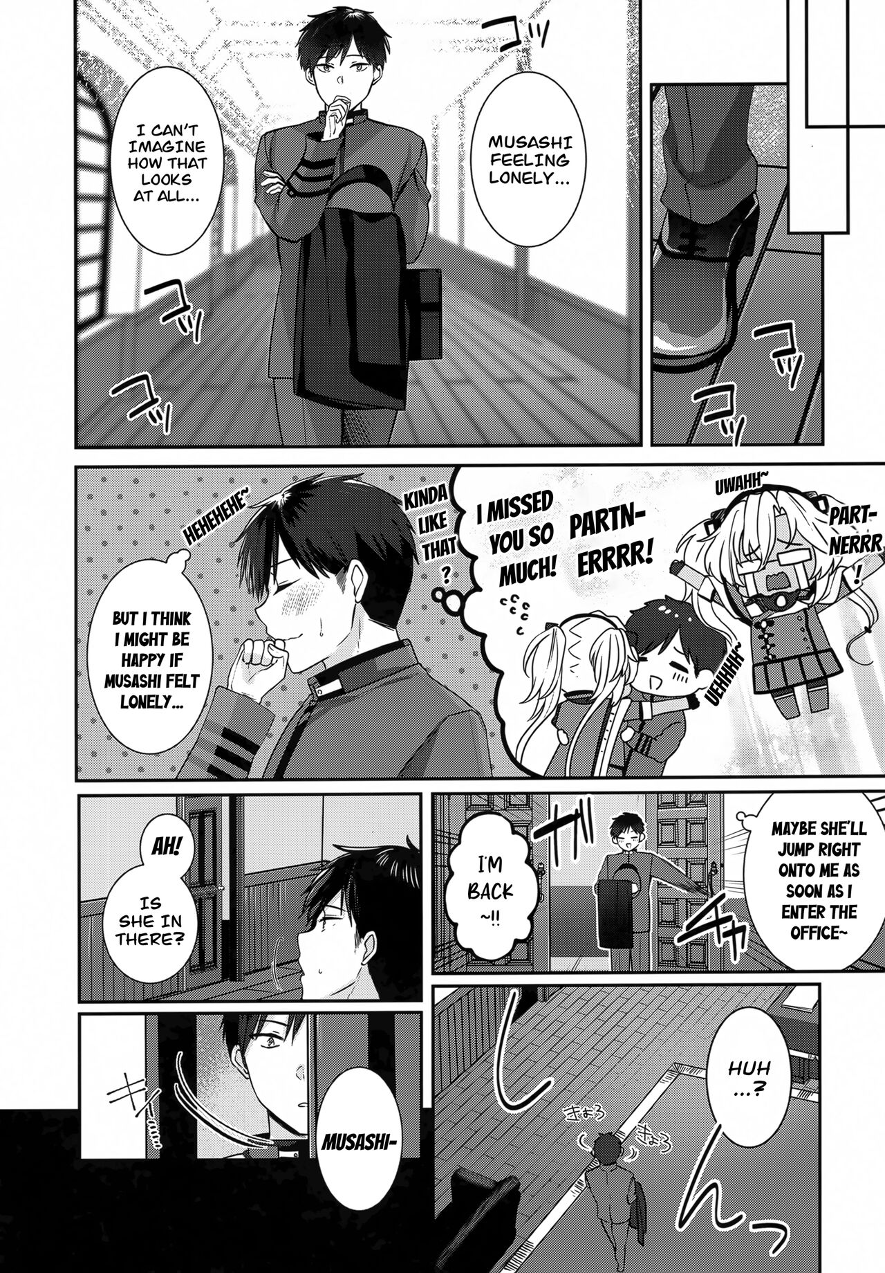 (C102) [Marosaan (Yunamaro)]Musashi-san no Yoru Jijou Hitoribocchi no Yoru Hen | Musashi's Nightly Affairs -The Night Alone-(Kantai Collection -KanColle-) [English] [CarlJPTL] Page 30