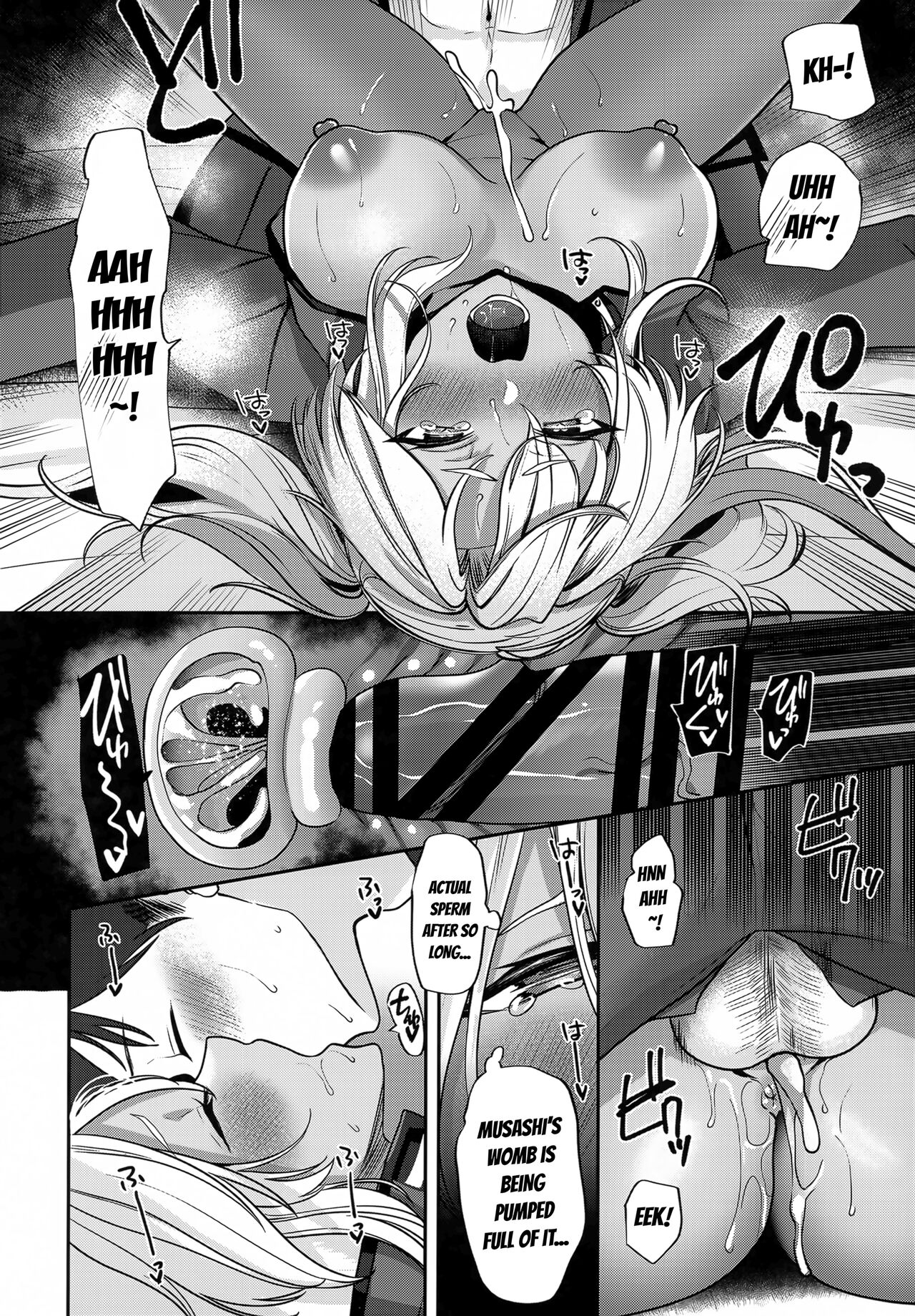 (C102) [Marosaan (Yunamaro)]Musashi-san no Yoru Jijou Hitoribocchi no Yoru Hen | Musashi's Nightly Affairs -The Night Alone-(Kantai Collection -KanColle-) [English] [CarlJPTL] Page 65