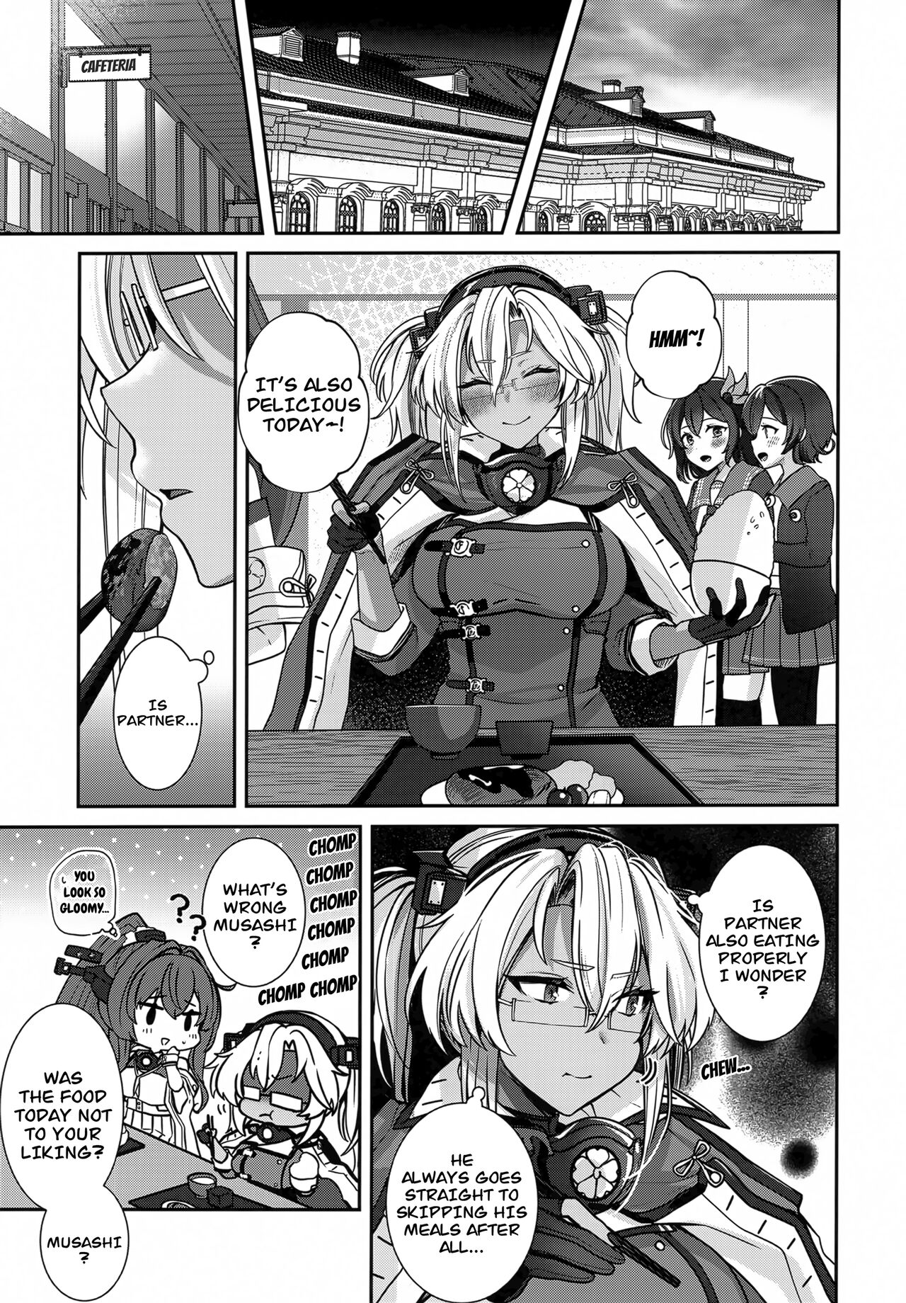 (C102) [Marosaan (Yunamaro)]Musashi-san no Yoru Jijou Hitoribocchi no Yoru Hen | Musashi's Nightly Affairs -The Night Alone-(Kantai Collection -KanColle-) [English] [CarlJPTL] Page 8