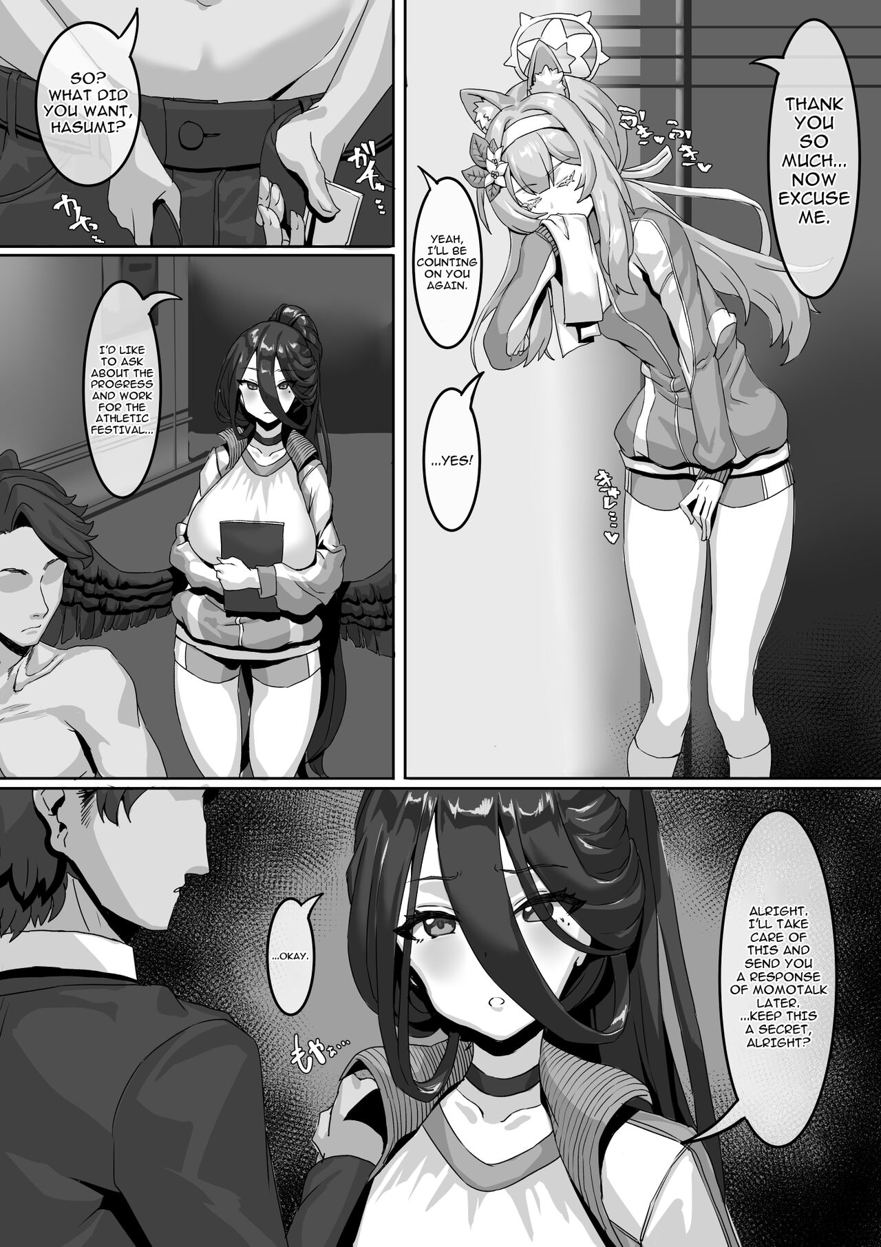 [Kekecharcoal BOX (Kekecharcoal)]Sensei!? Sonna Kankei Ari desu ka!? | Sensei!? Is It Okay To Have That Kind Of Relationship!?(Blue Archive) [English] {Doujins.com} [Digital] Page 5
