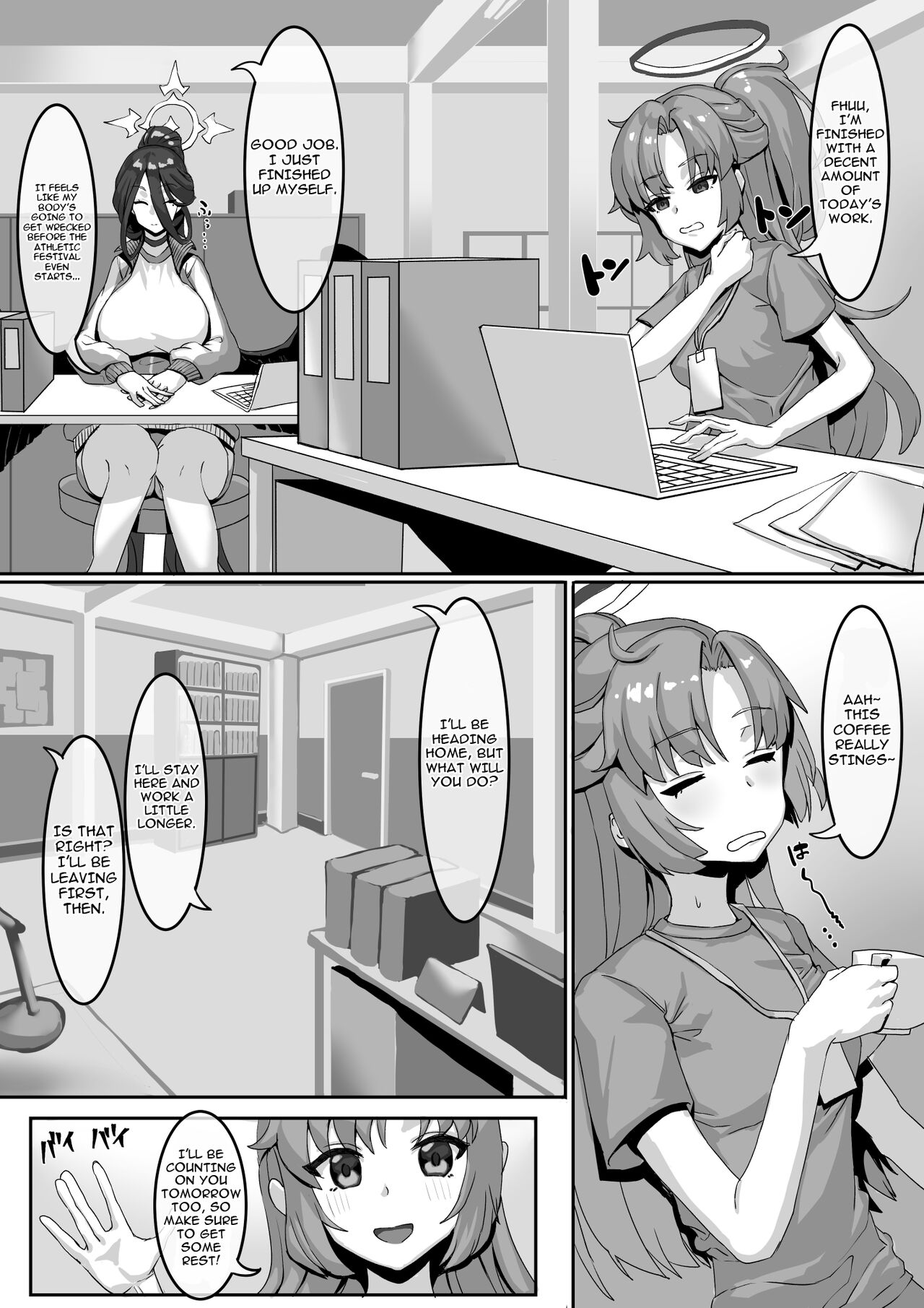 [Kekecharcoal BOX (Kekecharcoal)]Sensei!? Sonna Kankei Ari desu ka!? | Sensei!? Is It Okay To Have That Kind Of Relationship!?(Blue Archive) [English] {Doujins.com} [Digital] Page 8