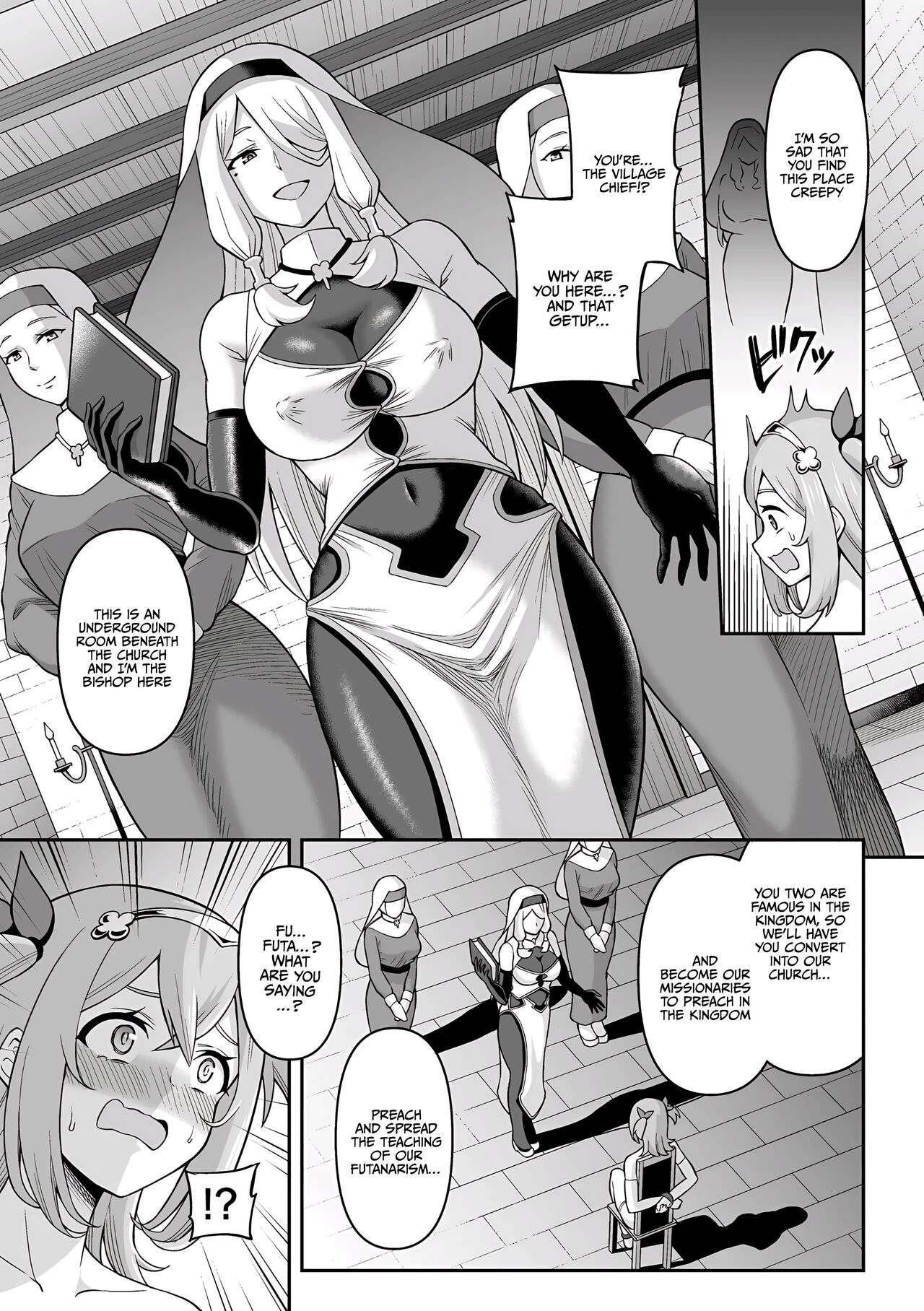 [Hitsumabushi]Futanari-kyo no Sakubou - Futanarism Conspiracy  Zenpen |  Futanarism Conspiracy Part I(Kukkoro Heroines Vol. 29) [English] [Jormungandr] [English] {Doujins.com}  [Digital] Page 9