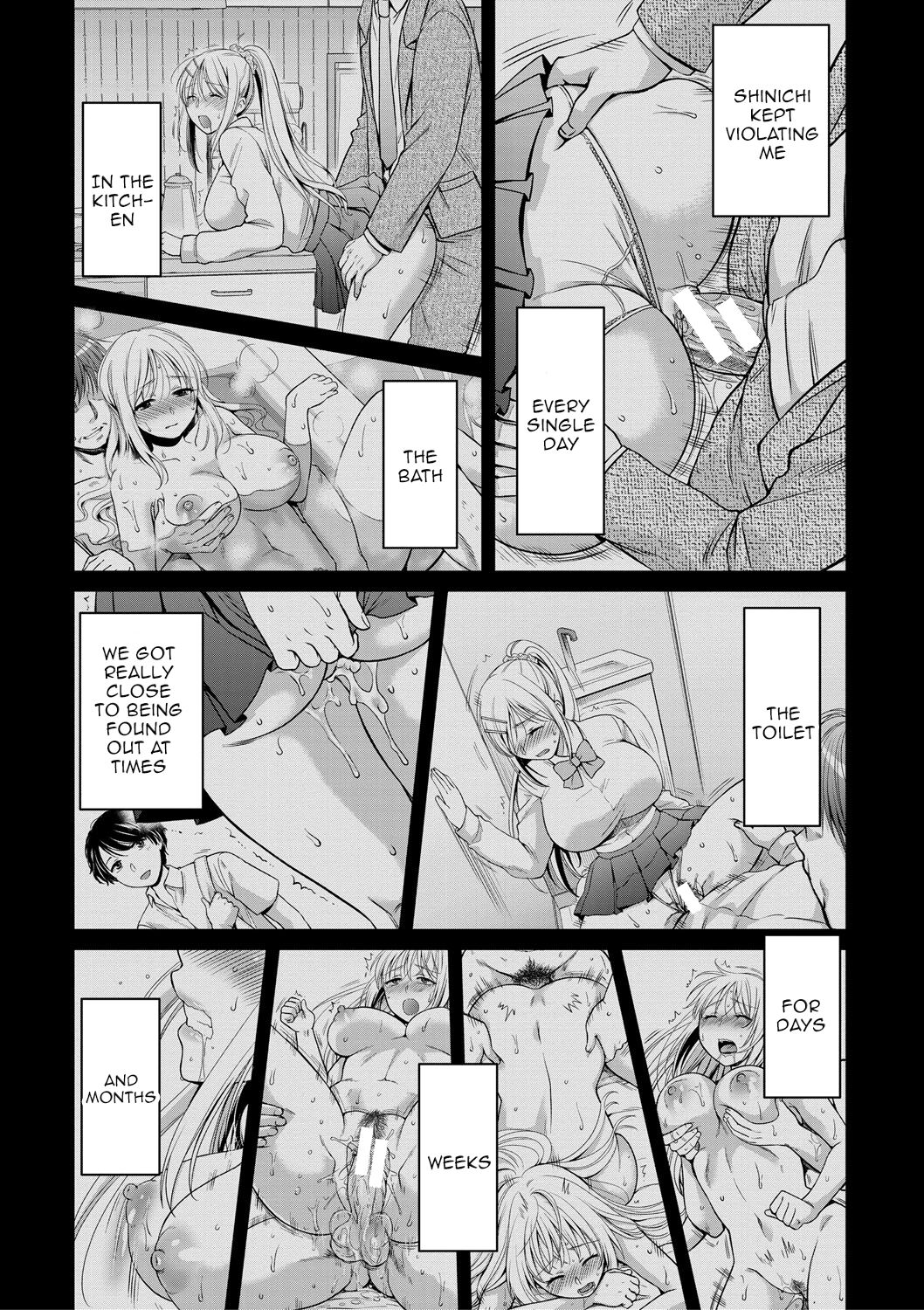 [Harusawa]Nisemono Kazoku - Gifu ni Ochite Iku Musume | Daughter Falling Into Stepfather Ch.1-5[English] {Doujins.com} [Digital] Page 31