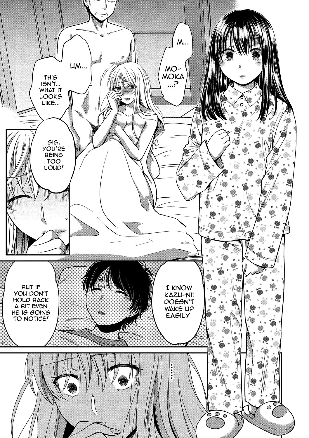 [Harusawa]Nisemono Kazoku - Gifu ni Ochite Iku Musume | Daughter Falling Into Stepfather Ch.1-5[English] {Doujins.com} [Digital] Page 51