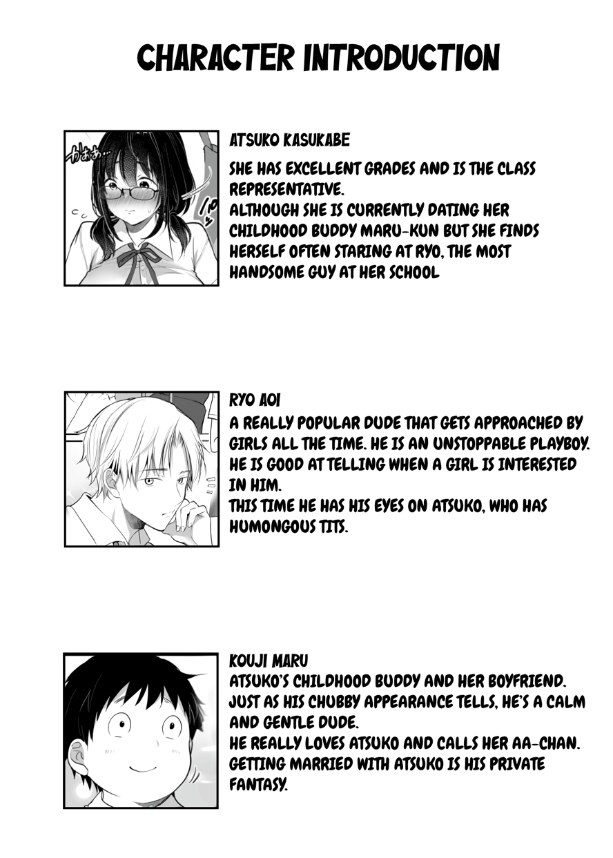 [Super Ichigo-chan (Misaoka)]Kareshi-mochi Jimi-ko no Koukishin 〜 Damenano ni… Ikemen Kara no Sasoi wa Kotowarenai 〜[English] [CarlJPTL] Page 2