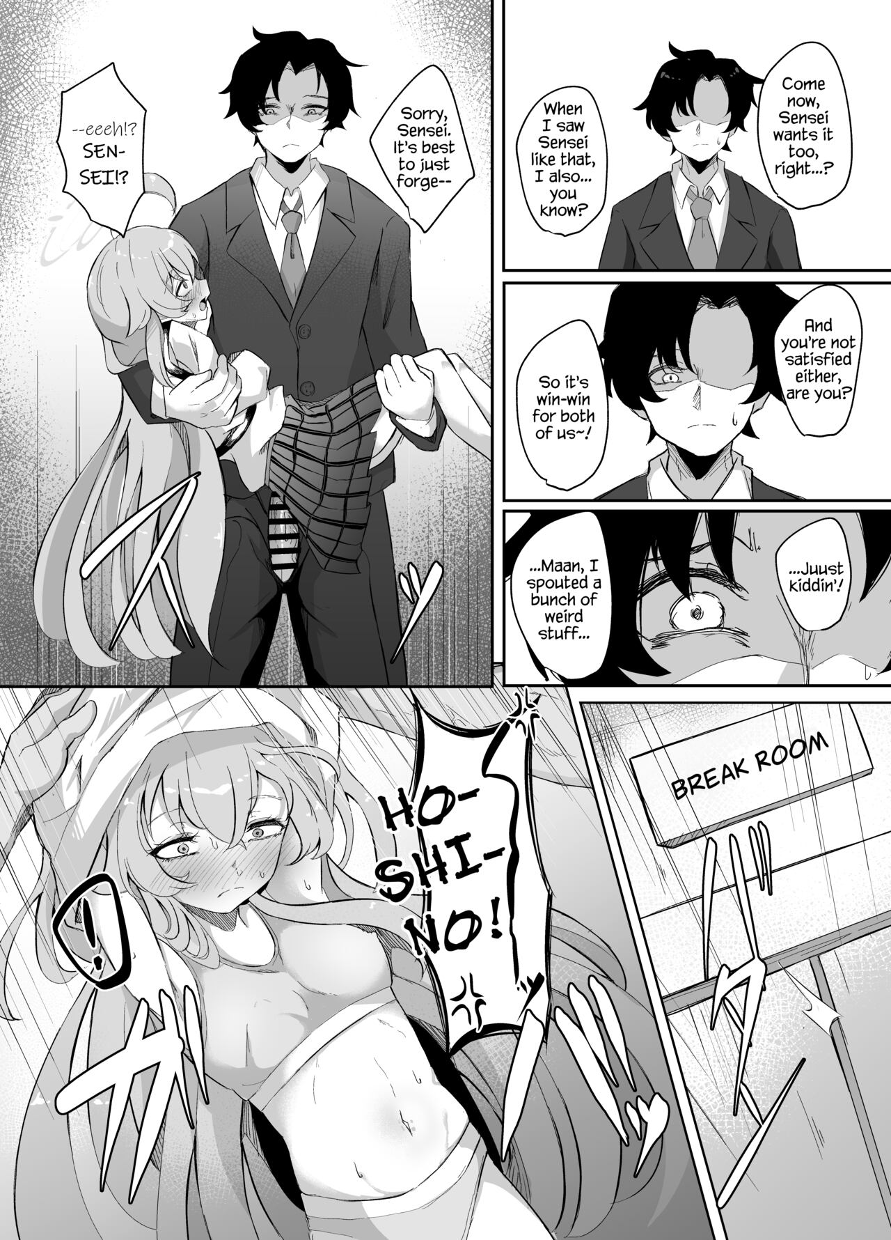 [Nanao Jyuukou (Nanao)]Sunao ni Narenai Seito no Honne | The True Feelings of a Student Who Can't Be Honest(Blue Archive) [English] [Digital] Page 13