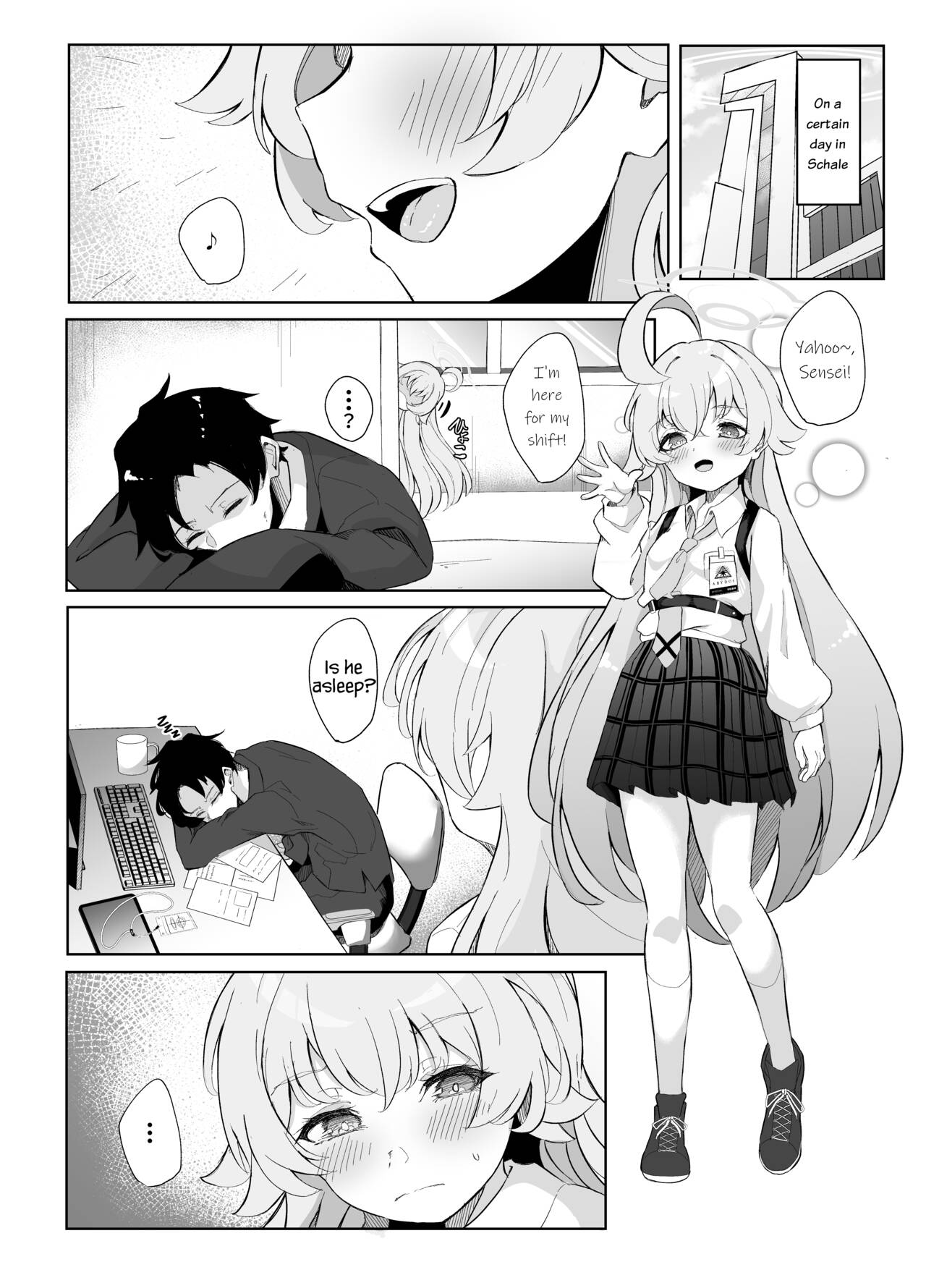 [Nanao Jyuukou (Nanao)]Sunao ni Narenai Seito no Honne | The True Feelings of a Student Who Can't Be Honest(Blue Archive) [English] [Digital] Page 4