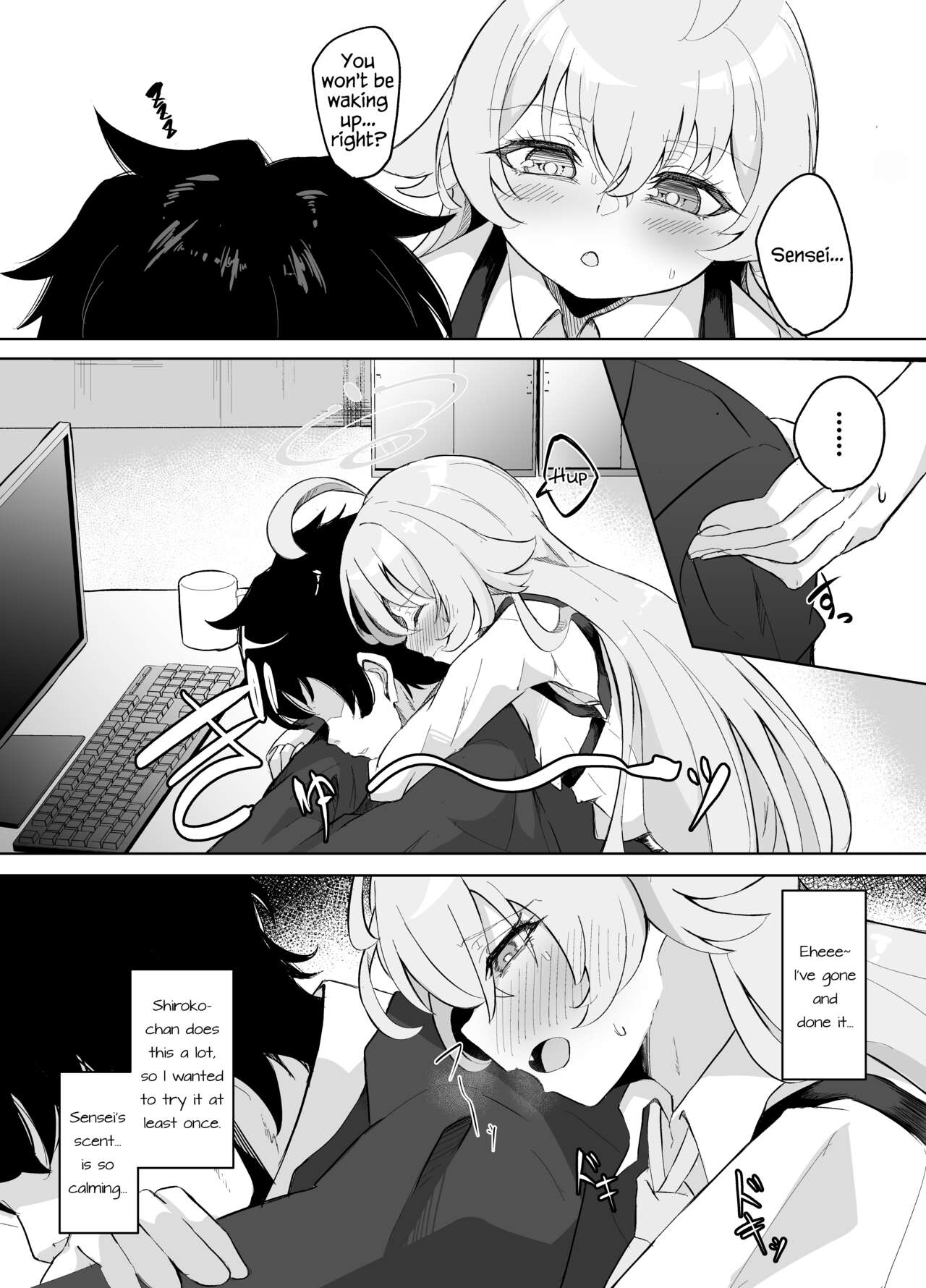 [Nanao Jyuukou (Nanao)]Sunao ni Narenai Seito no Honne | The True Feelings of a Student Who Can't Be Honest(Blue Archive) [English] [Digital] Page 5