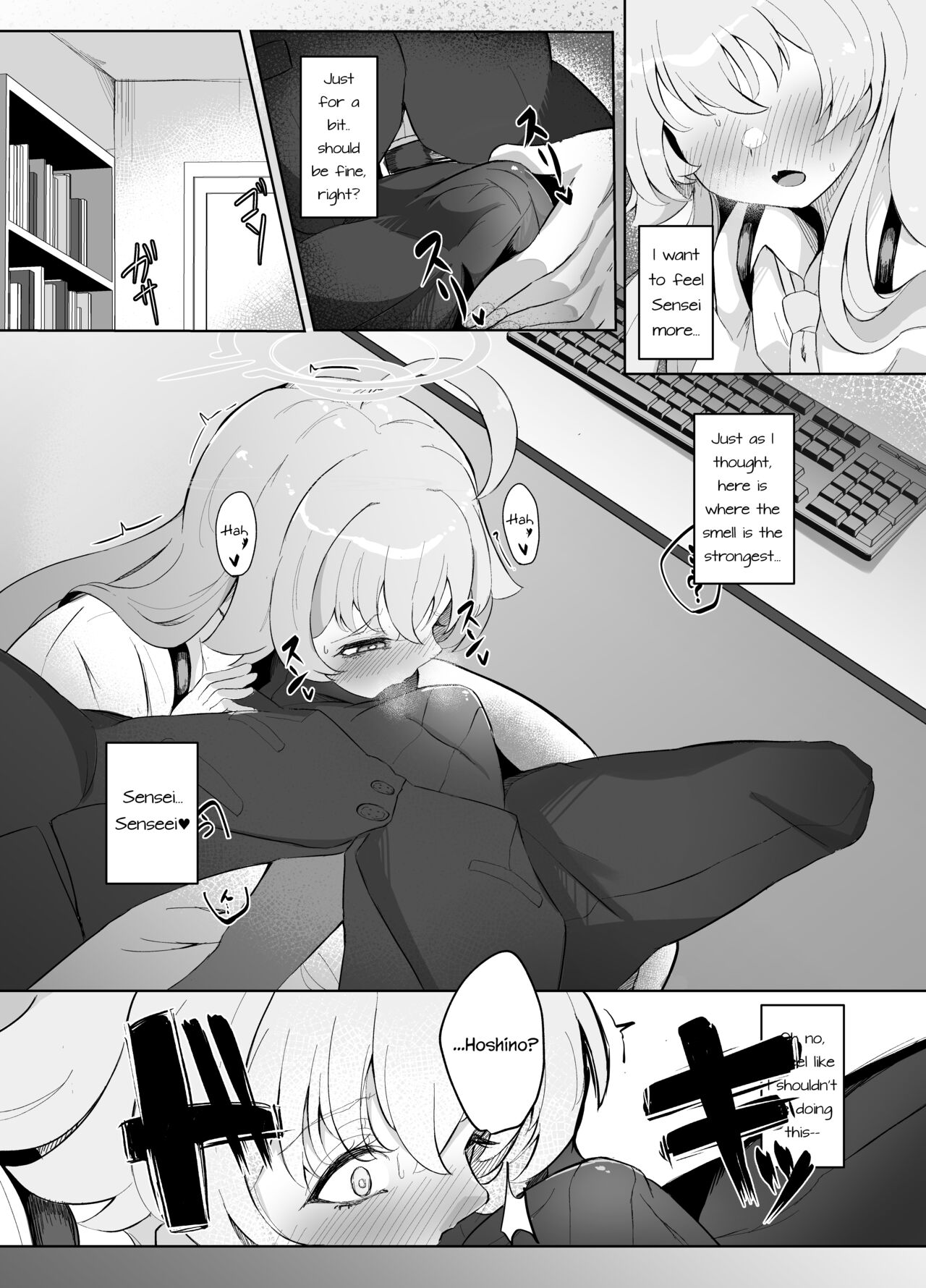 [Nanao Jyuukou (Nanao)]Sunao ni Narenai Seito no Honne | The True Feelings of a Student Who Can't Be Honest(Blue Archive) [English] [Digital] Page 7