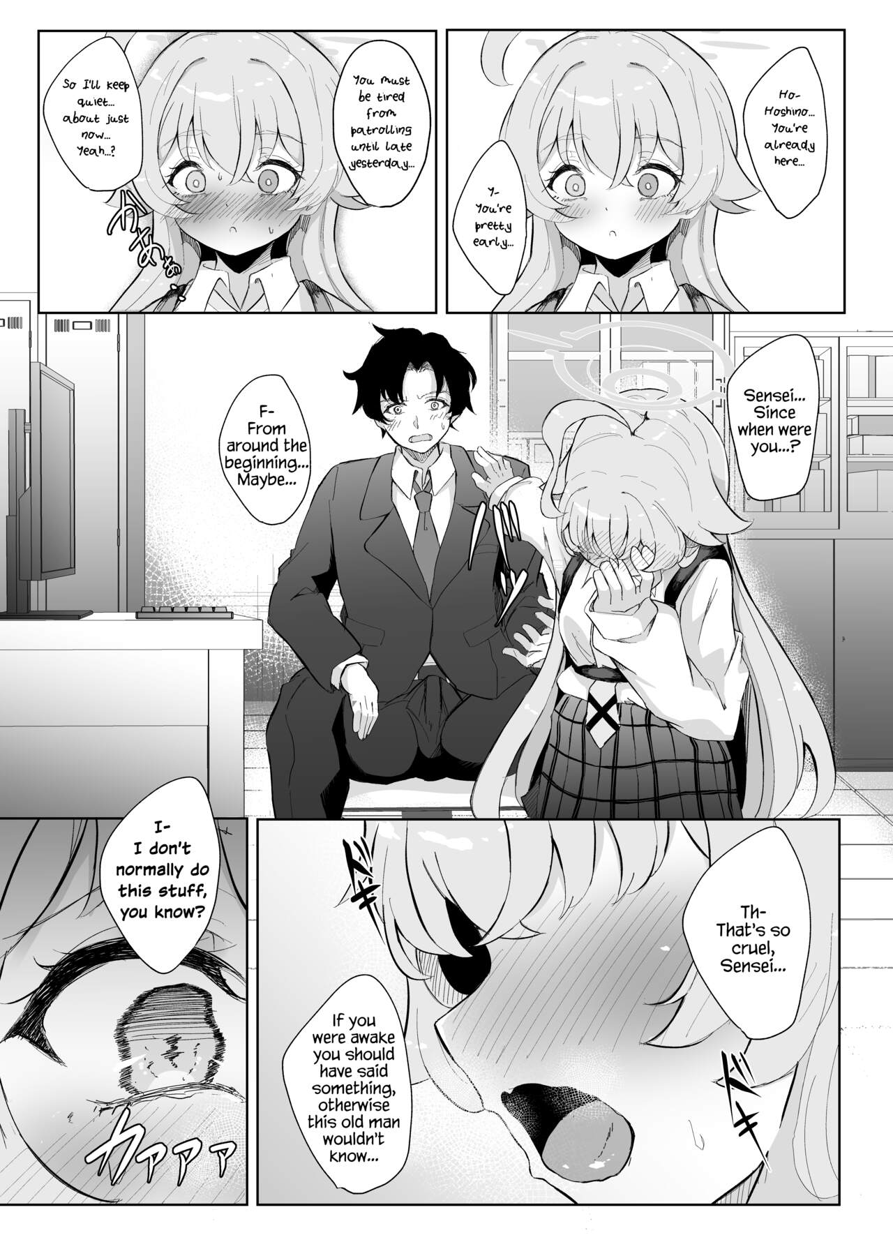 [Nanao Jyuukou (Nanao)]Sunao ni Narenai Seito no Honne | The True Feelings of a Student Who Can't Be Honest(Blue Archive) [English] [Digital] Page 8