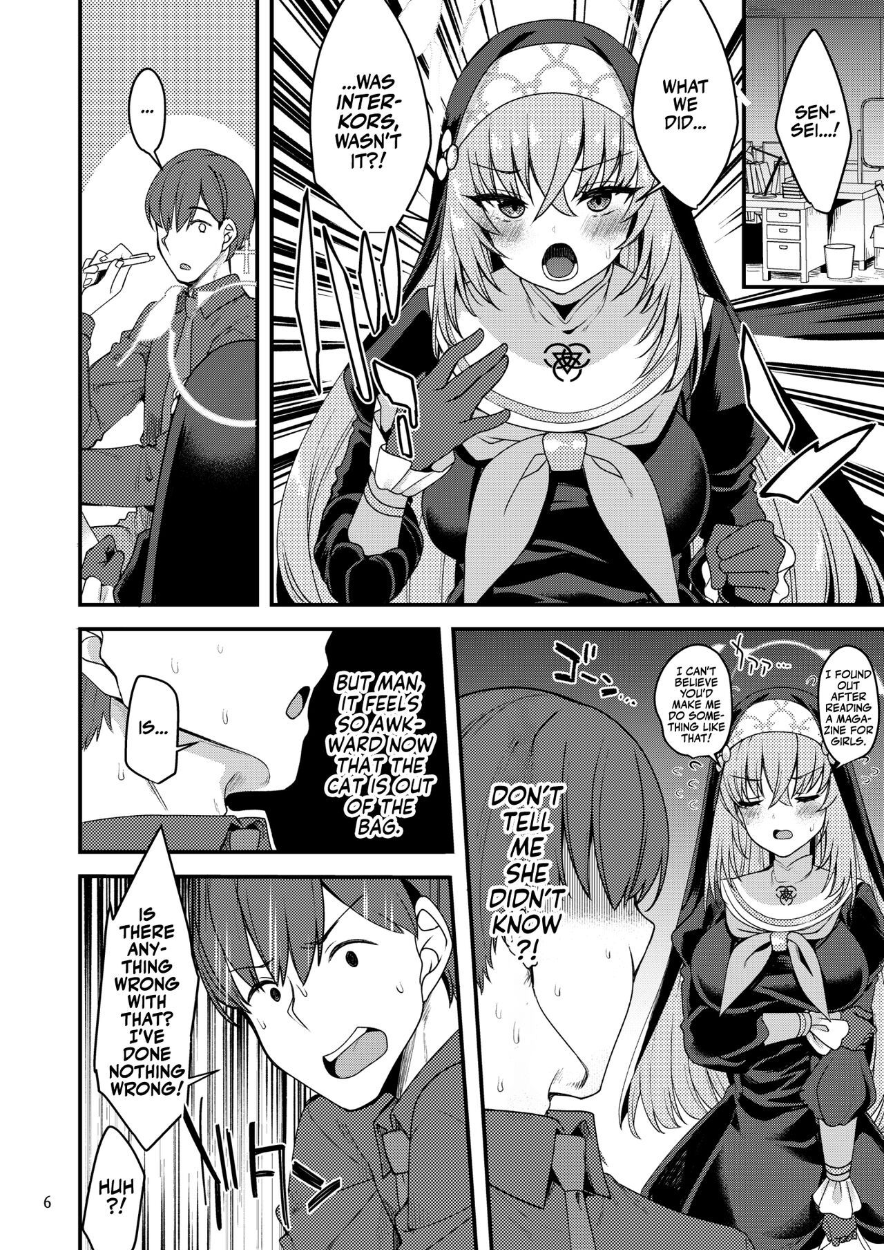 [Ryuukakusan Nodoame (Gokubuto Mayuge)]Sakurako-sama wa Shitte Shimatta. | Sakurako Finds Out!(Blue Archive) [English] [Team Rabu2] [Digital] Page 5