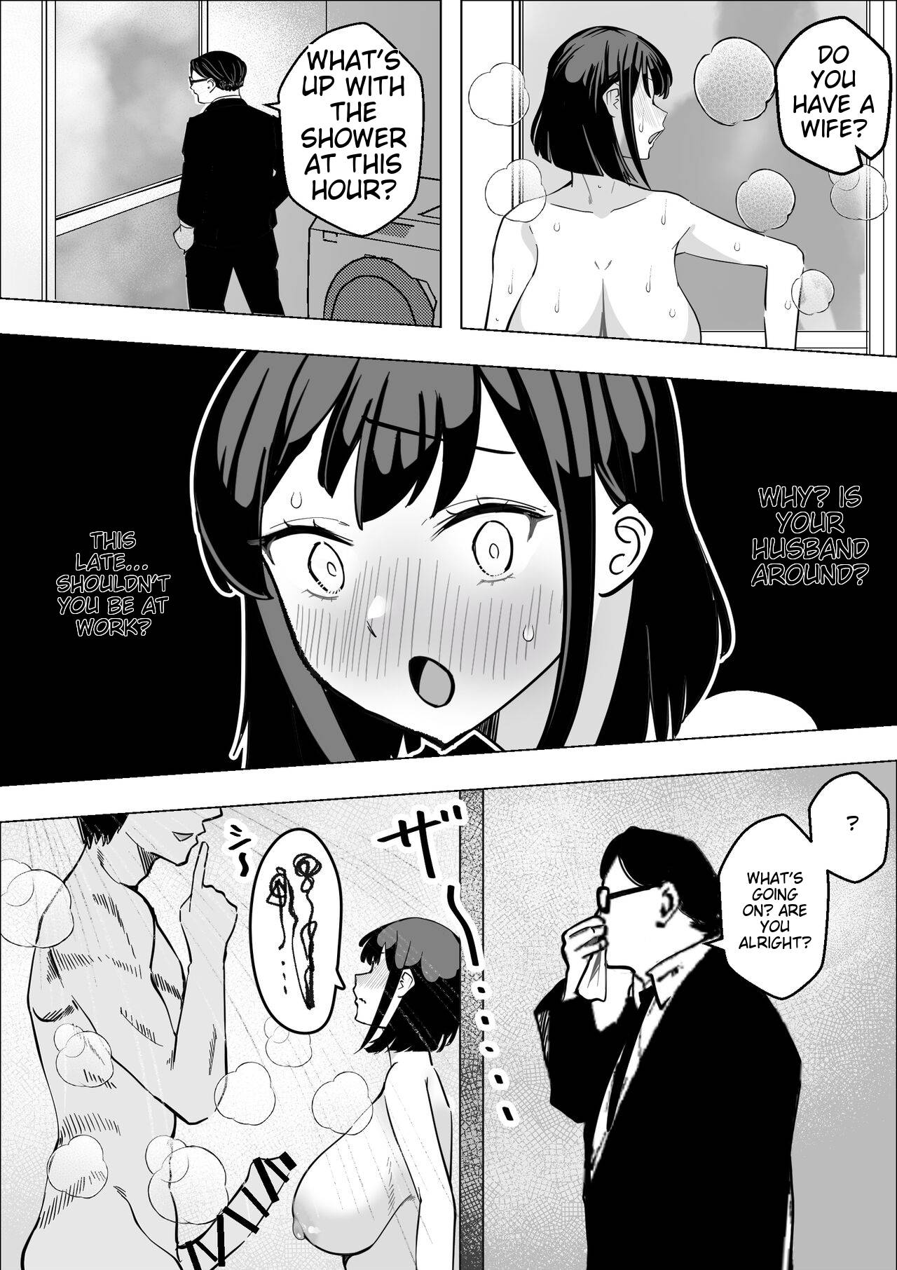 [Makuragi Zabuton]Bakunyuu Hitozuma ga Gitei ni Netorareru Hanashi[English] Page 25