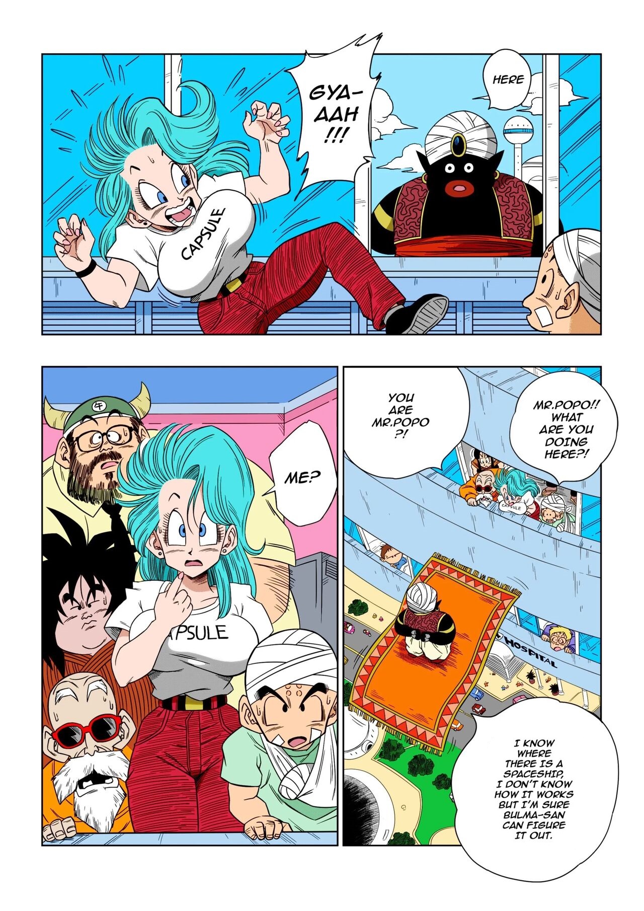[Yamamoto (Yamamoto)]Dagon Ball - Bulma & Mr. Popo(Dragon Ball) [English] [Decensored] Page 2