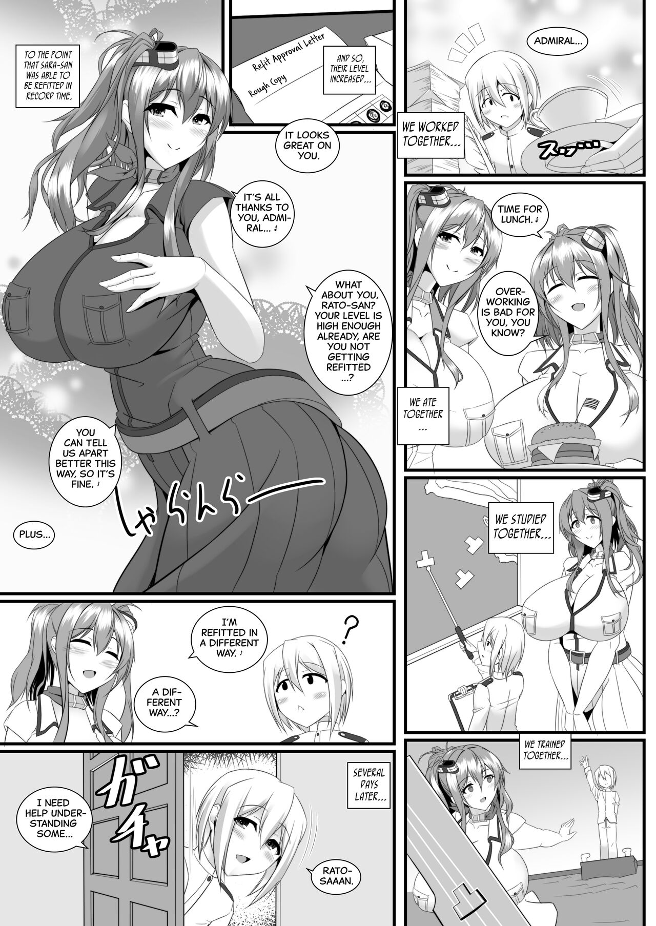 [IRON FIN (Tethubire)]Bote Colle 7 ~Twin Saratoga~(Kantai Collection -KanColle-) [English] [Digital] Page 4