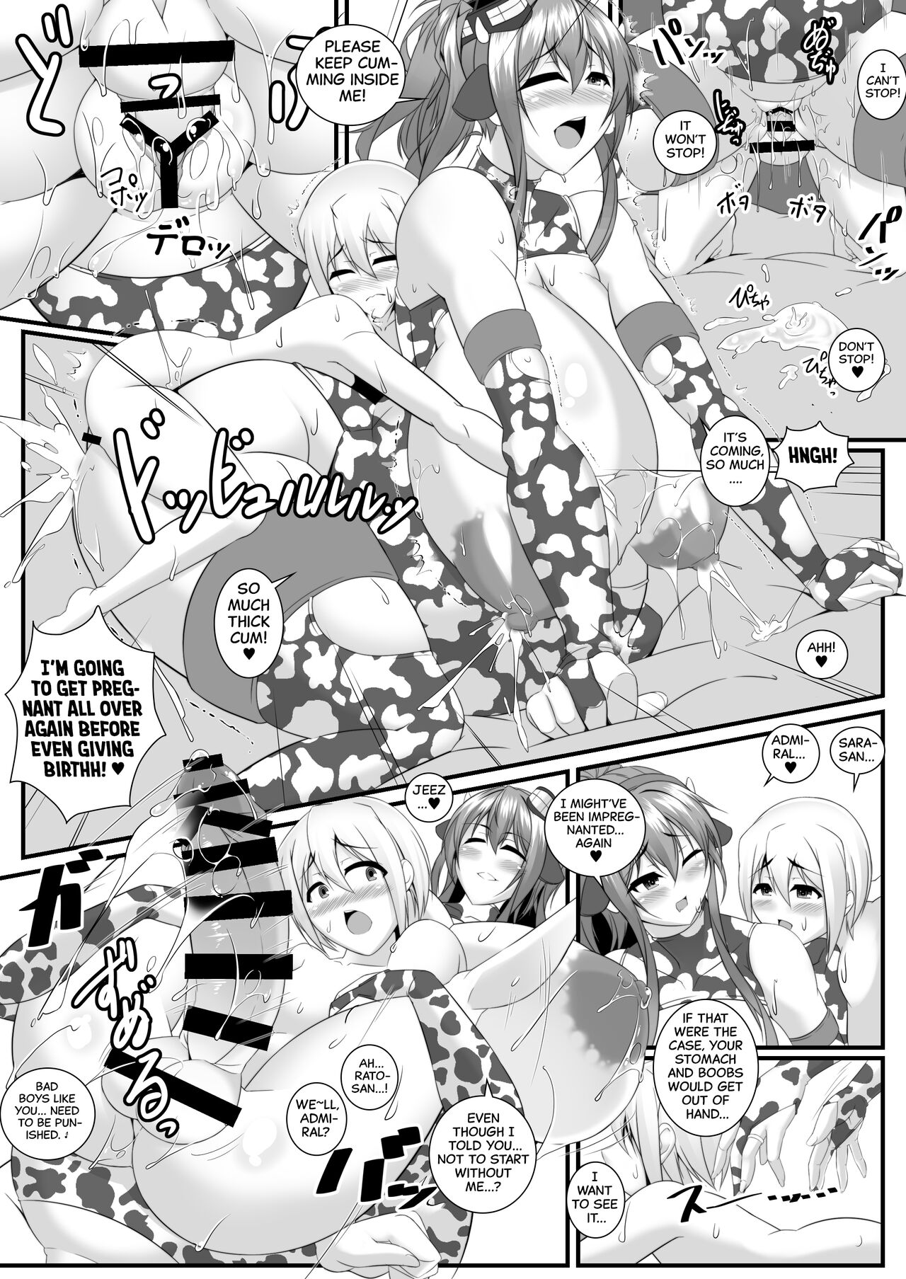 [IRON FIN (Tethubire)]Bote Colle 7 ~Twin Saratoga~ ~Dark Nipple Version~(Kantai Collection -KanColle-) [English] [Digital] Page 26