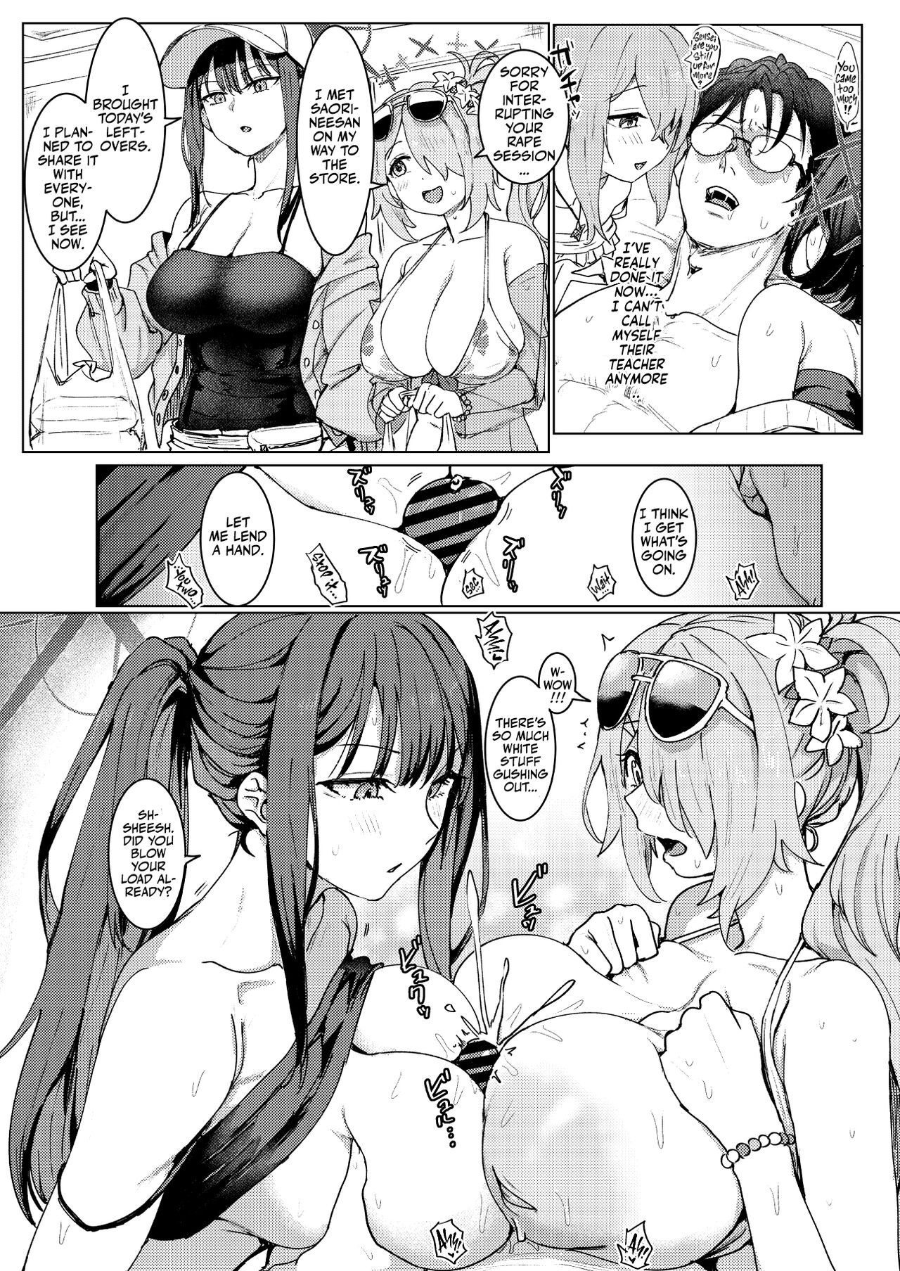 [Cleari Tei (Clearite)]SHESIDE AFTERSIDE(Blue Archive) [English] [Team Rabu2] [Digital] Page 12