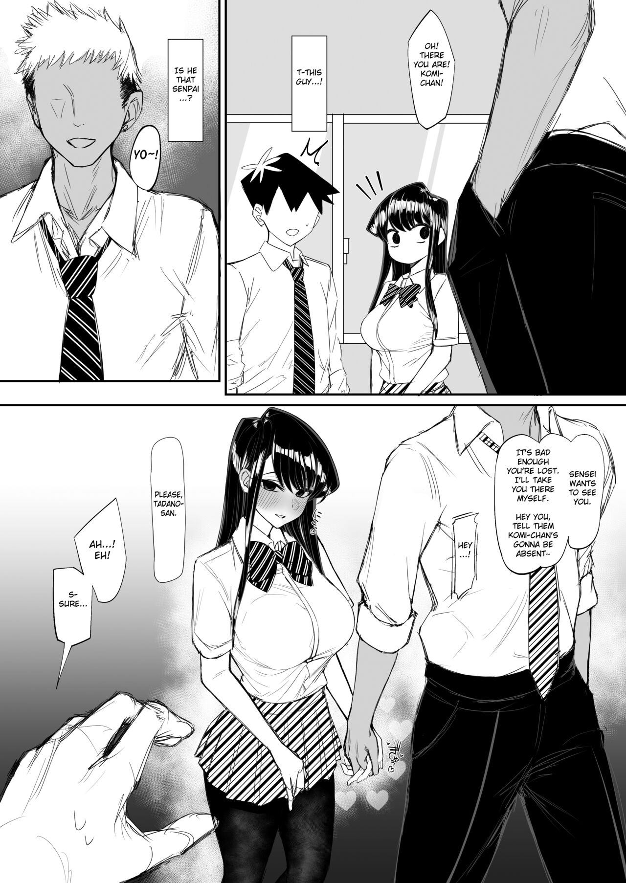 [Karakari]Komyushou de Chou Bijin no Komi-san ga Charao ni Guigui Korarete Shojo de Irareru Wake ga Nai(Komi-san wa, Komyushou desu.) [English] [Fated Circle] Page 2