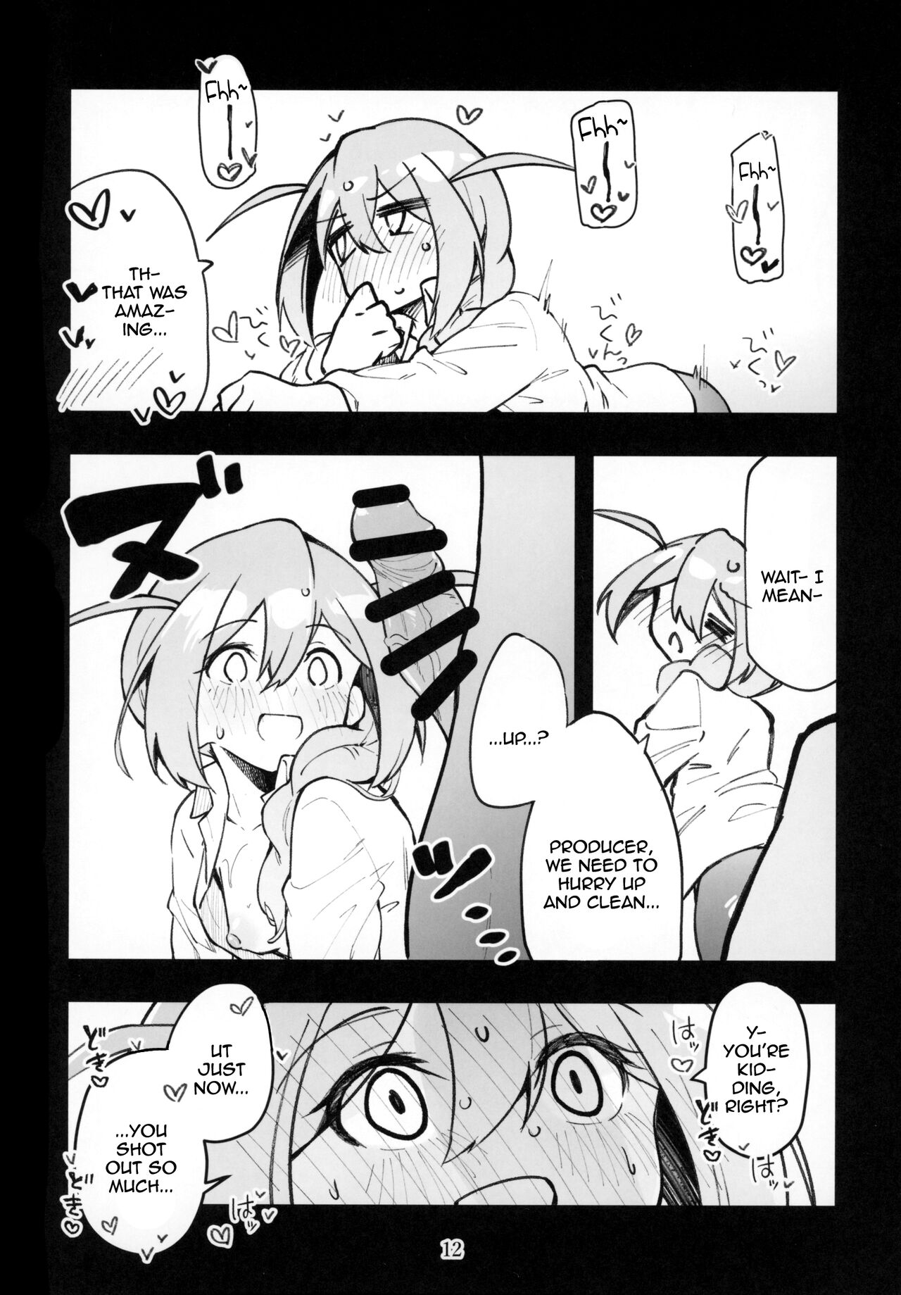 (IDOL STAR FESTIV@L 12) [Nebosukekin (ShiraishiNsuke)]Mirishita no Ecchi na Rakugaki Shuu 6 | Mirishita's Lewd Shetchbook 6(THE IDOLM@STER MILLION LIVE!) [English] {Doujins.com} Page 13