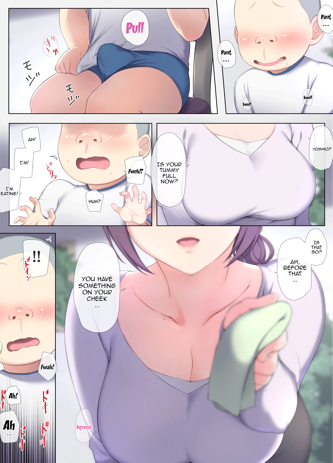 [K-Ten]Tomo Mama DeliHeal Appli de Akogare no Mama to Ippai H na Koto Shichao | I Got To Fuck Like Crazy With A Mother I Look Up To Using A Delivery Health App Specialized In Friends' Moms[English] {Doujins.com} Page 7