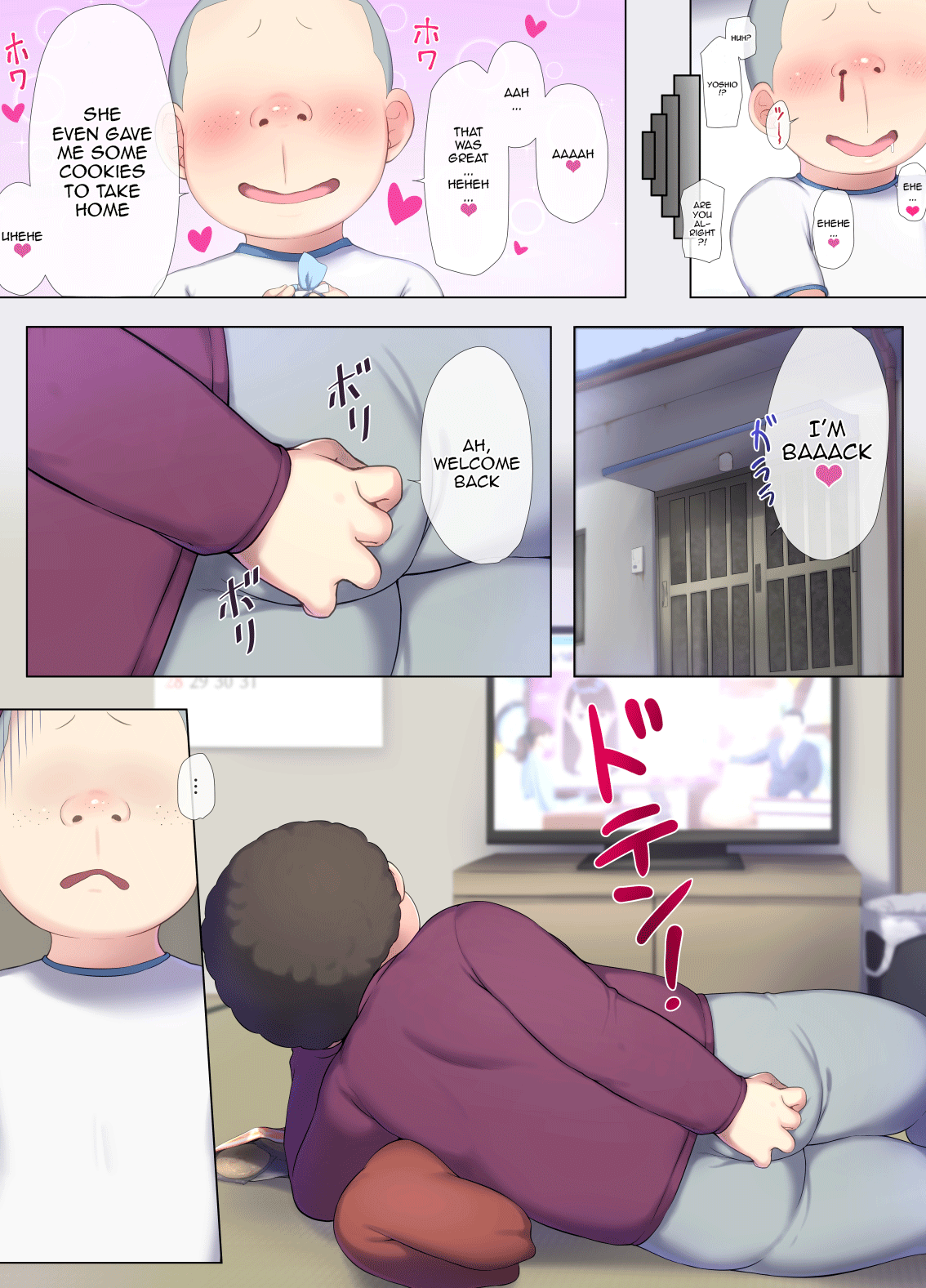 [K-Ten]Tomo Mama DeliHeal Appli de Akogare no Mama to Ippai H na Koto Shichao | I Got To Fuck Like Crazy With A Mother I Look Up To Using A Delivery Health App Specialized In Friends' Moms[English] {Doujins.com} Page 8