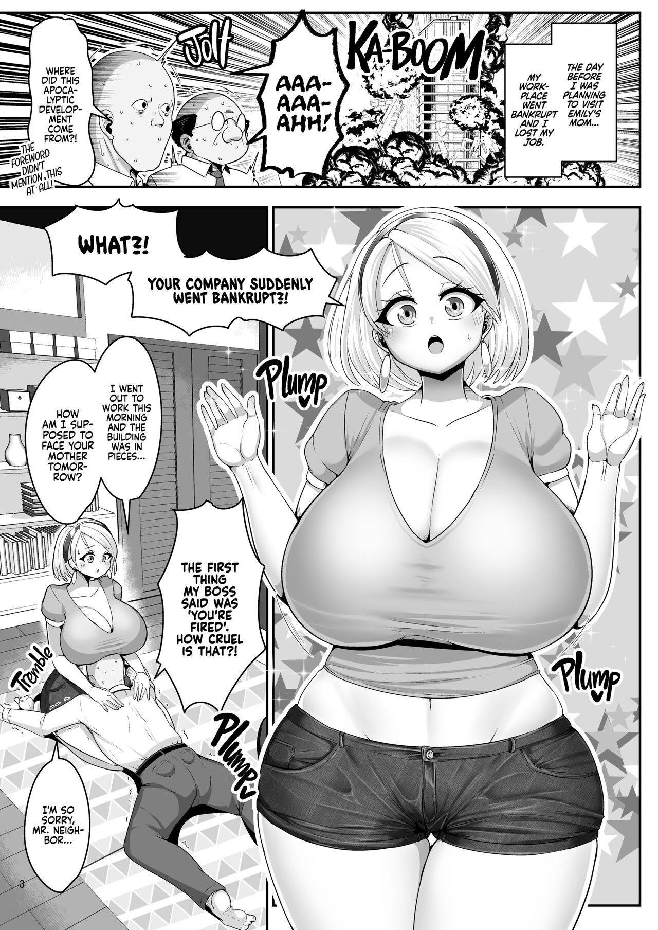 [Shinshunshantonshou (Bukatsu)]H Daisuki Kinpatsu Hakujin Bakunyuu Ryuugakusei ga Tonari no Heya ni Hikkoshite Kita!! 2 | A Nymphomaniac Blonde Exchange Student with Gigantic Tits Moved in Next Door!! 2[English] {2d-market.com} [Decensored] [Digital] Page 4