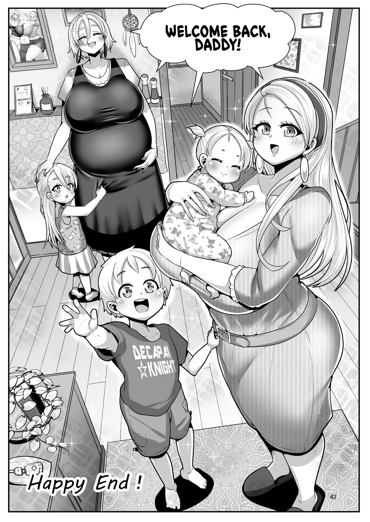 [Shinshunshantonshou (Bukatsu)]H Daisuki Kinpatsu Hakujin Bakunyuu Ryuugakusei ga Tonari no Heya ni Hikkoshite Kita!! 3 ~ | A Nymphomaniac Blonde Exchange Student with Gigantic Tits Moved in Next Door!! 3[English] {2d-market.com} [Decensored] [Digital] Page 43