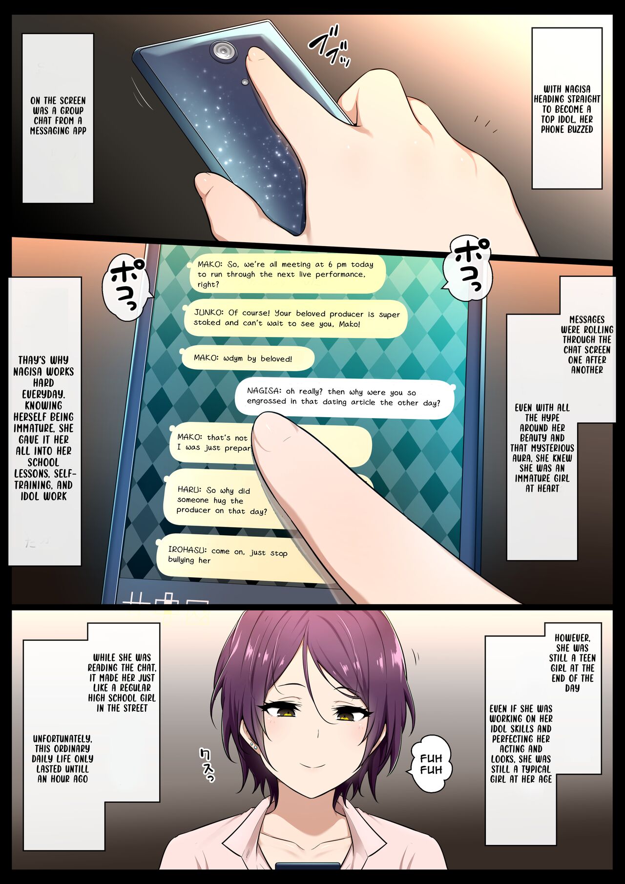 [Semakute Kurai (Kyouan)]Kimo Kasu vs Cool-kei Idol Zenpen[English] Page 4