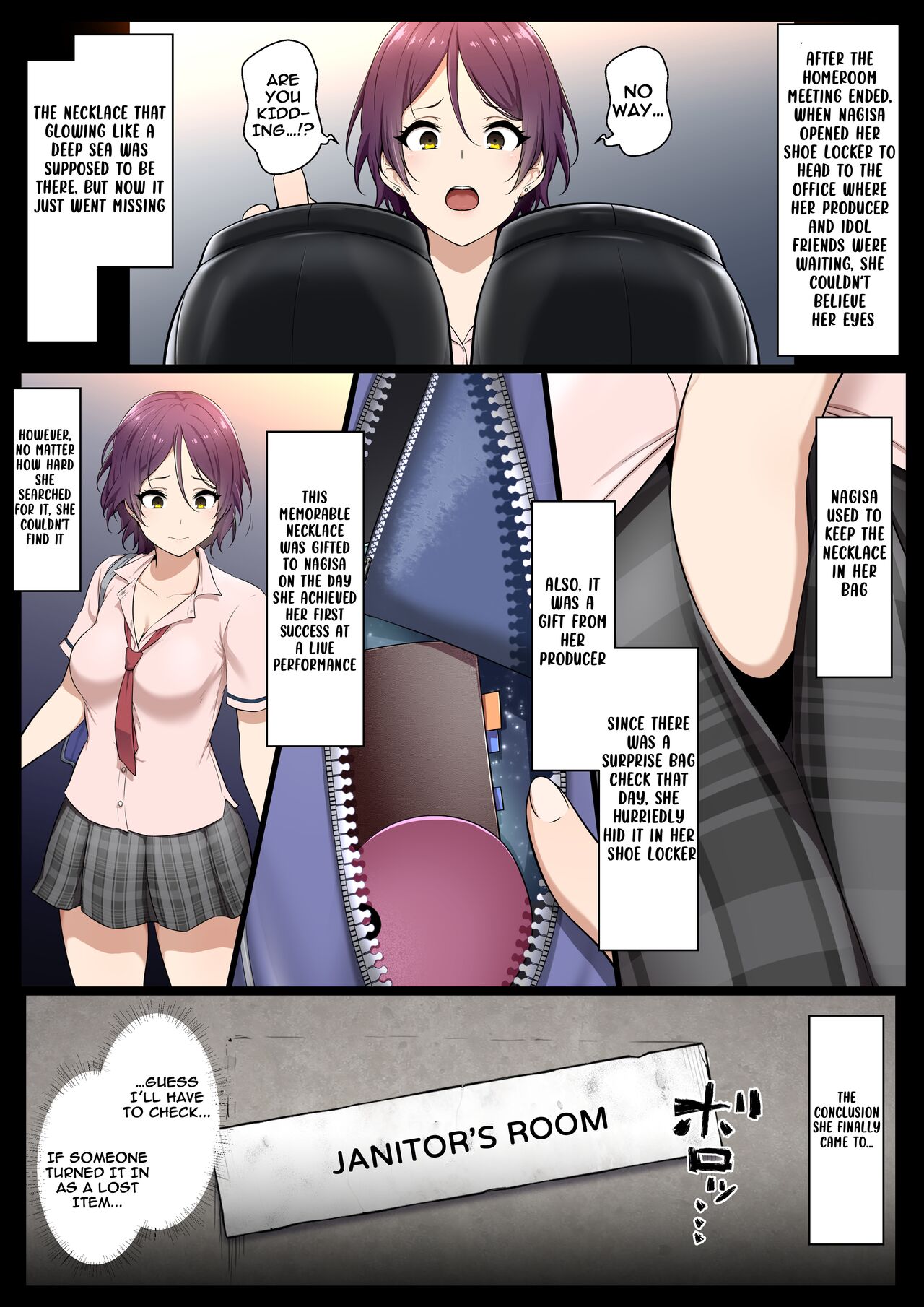 [Semakute Kurai (Kyouan)]Kimo Kasu vs Cool-kei Idol Zenpen[English] Page 8